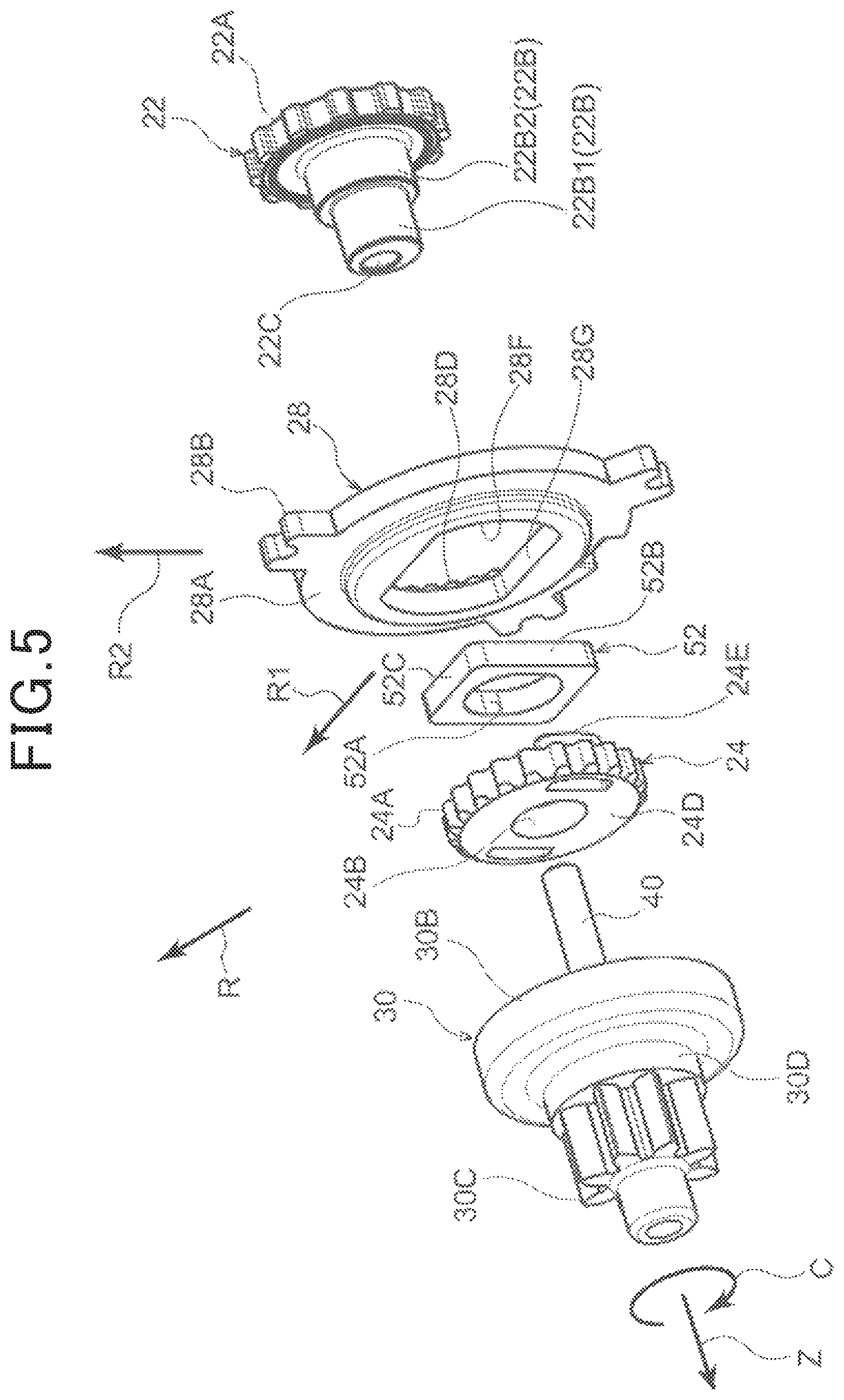 Patent US12319176 Figure 5 – Vehicle seat