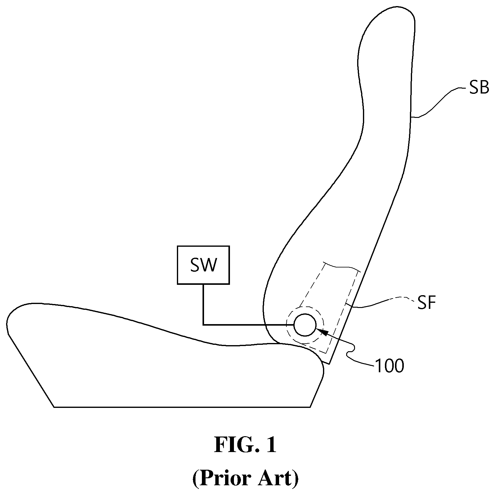 Patent US12319177 Figure 1 – Recliner for vehicle seat