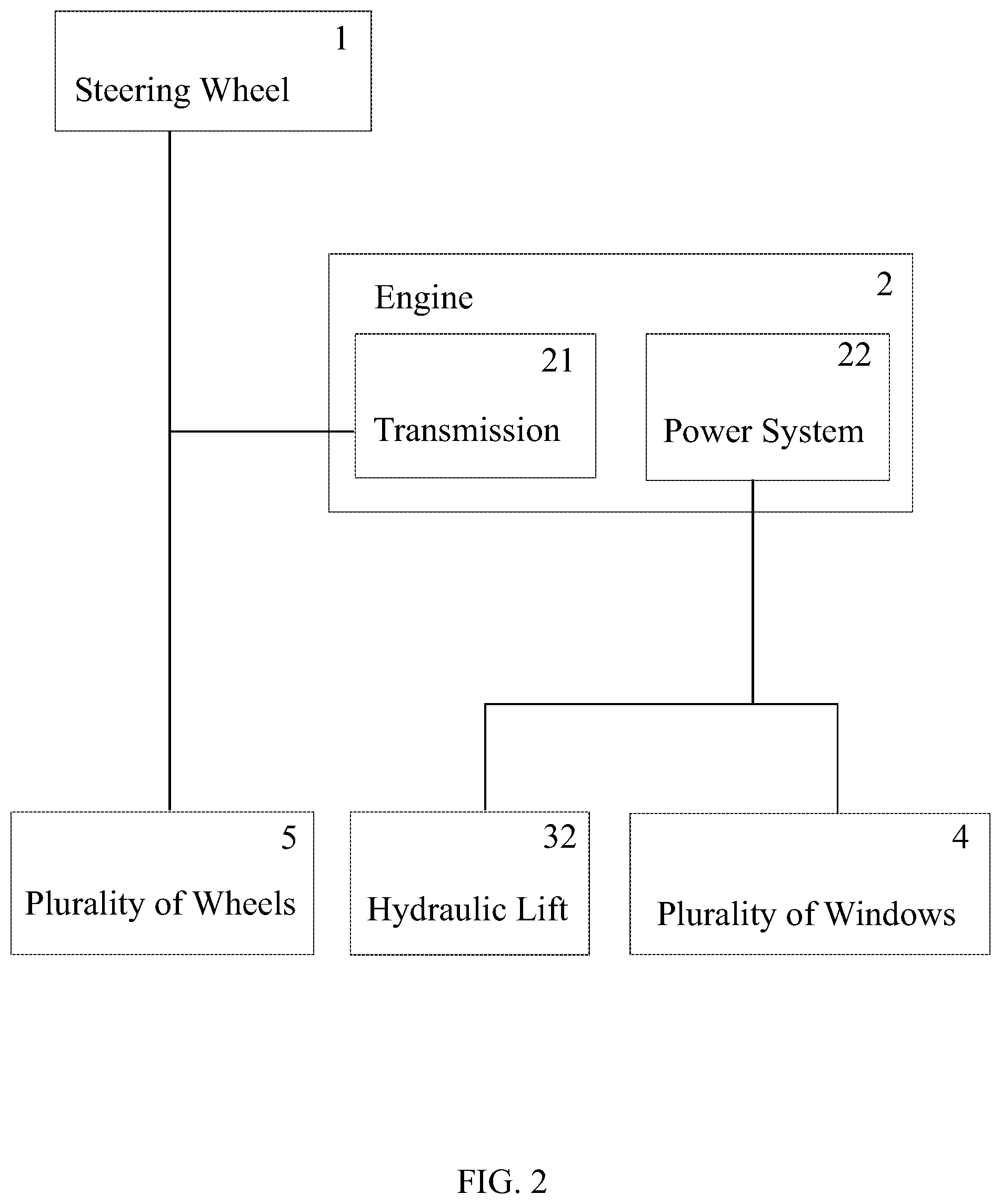 Patent US12319178 Figure 2 – Elevated vehicle system