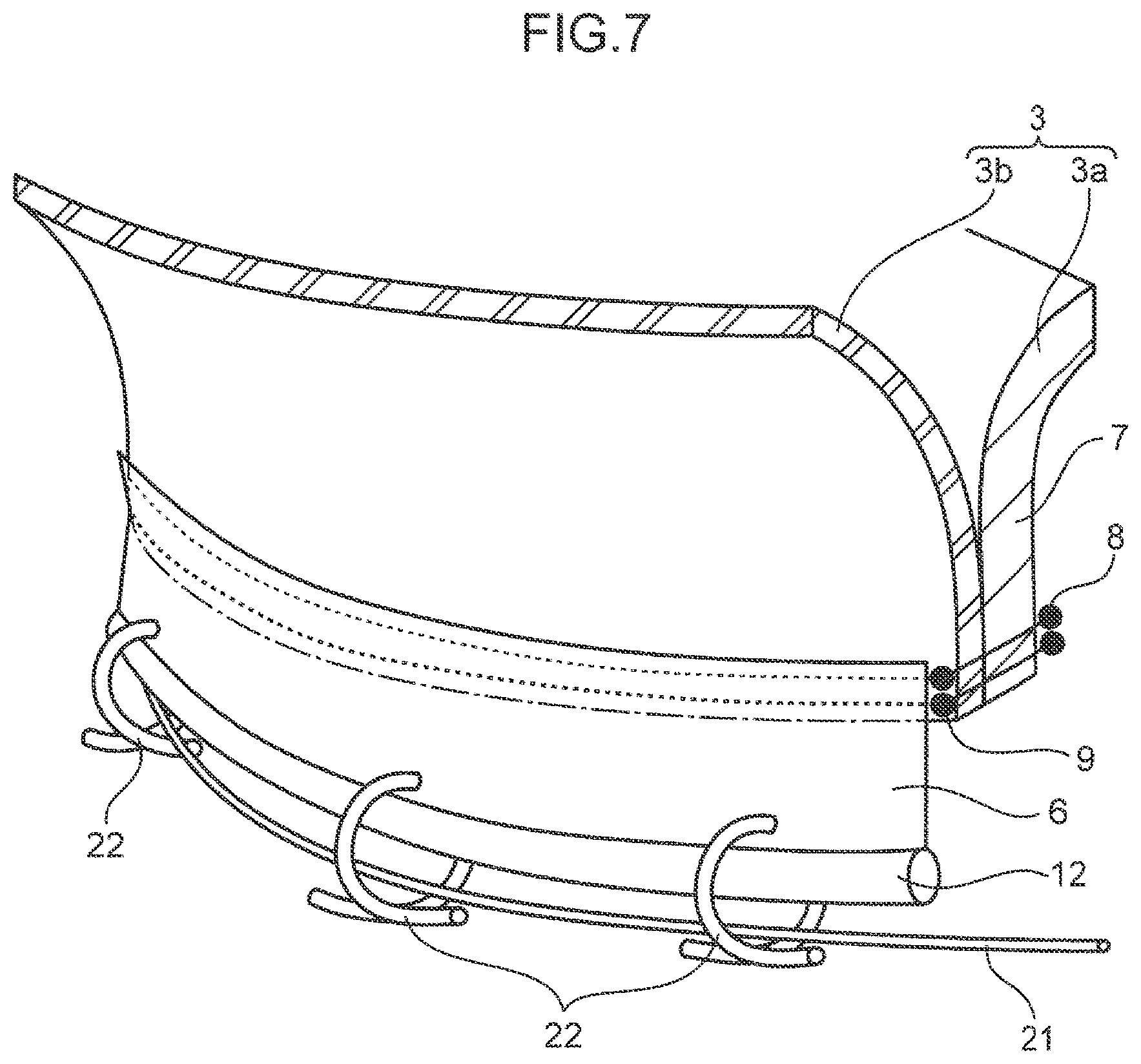Patent US12319179 Figure 7 – Seat and seat production method