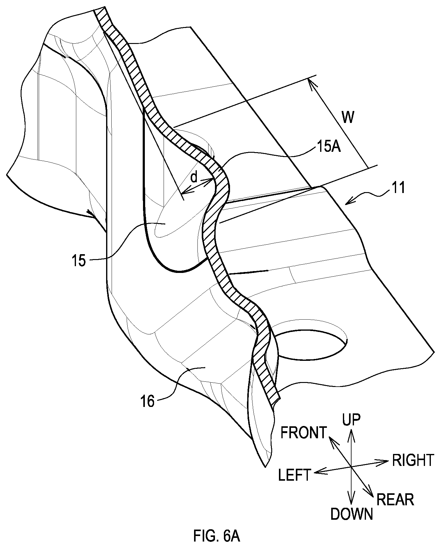 Patent US12319181 Figure 7 – Cushion frame