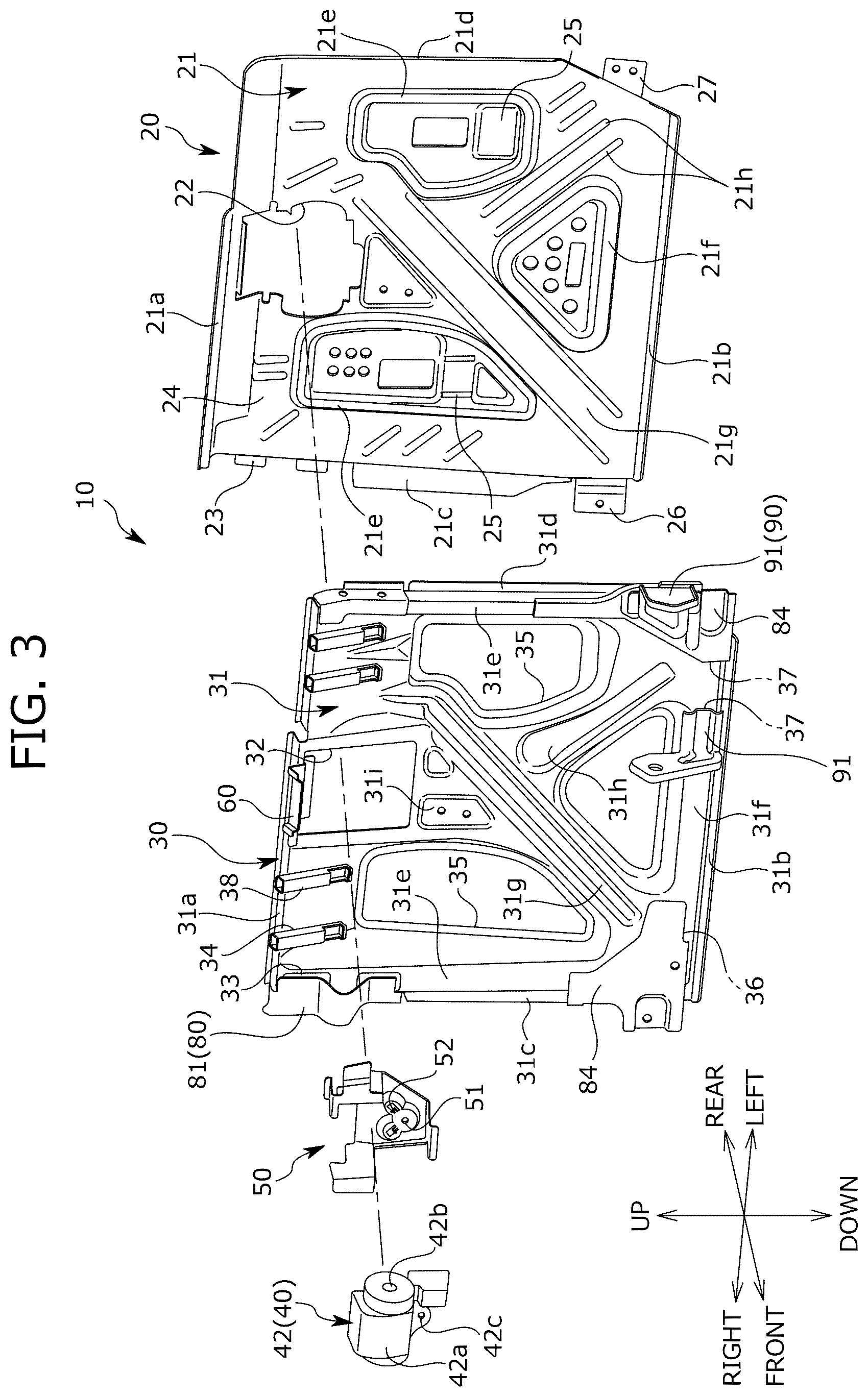 Patent US12319182 Figure 3 – Conveyance seat