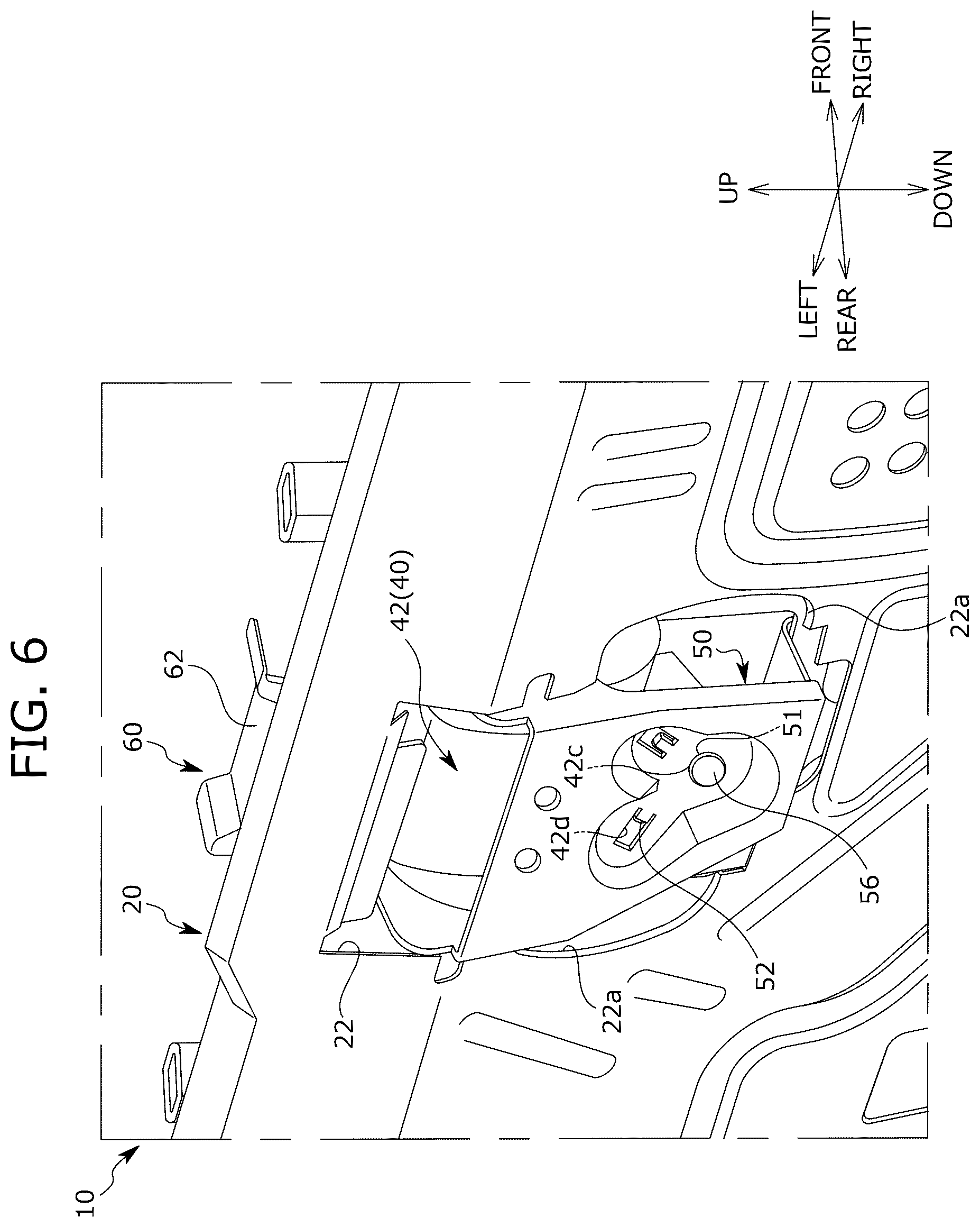 Patent US12319182 Figure 6 – Conveyance seat