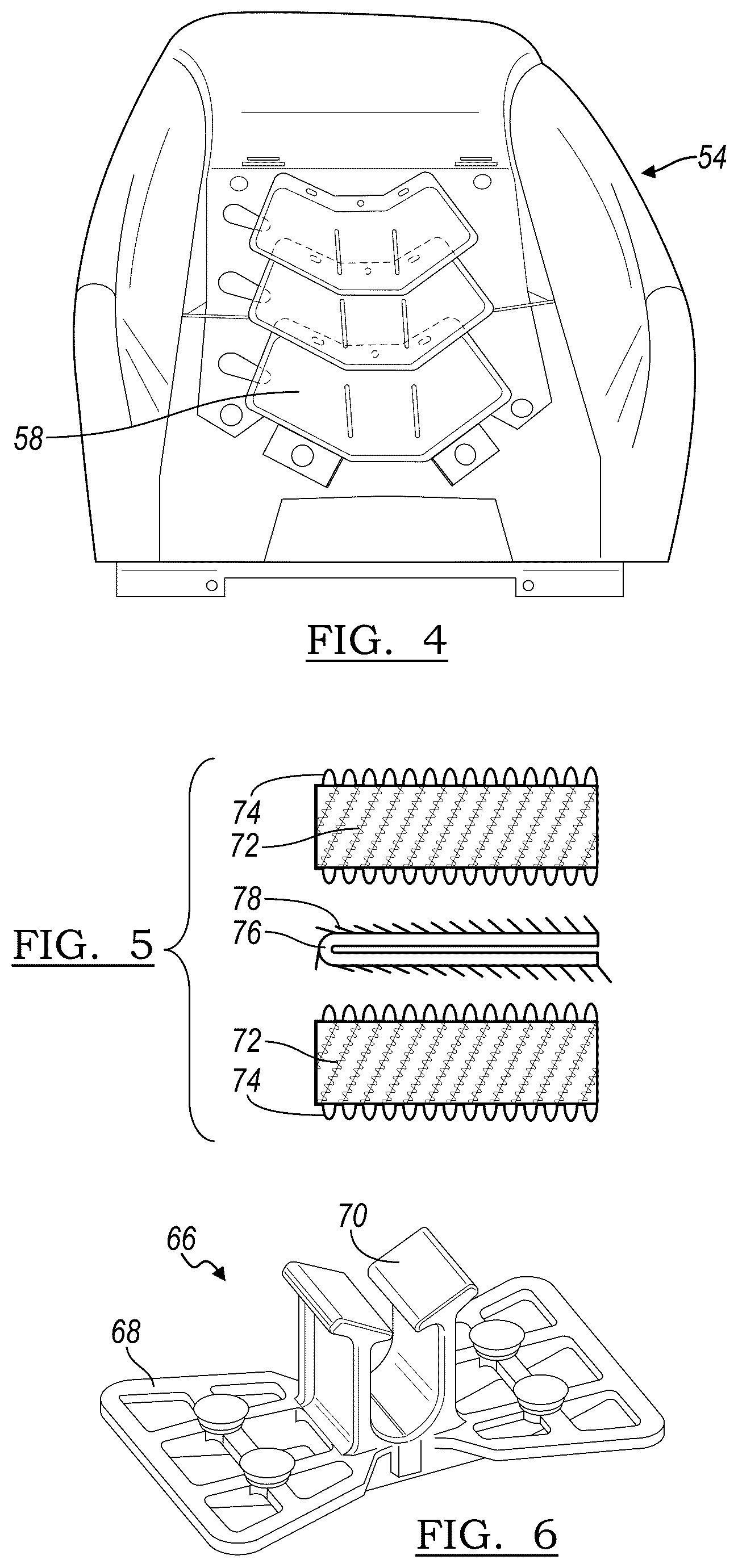 Patent US12319183 Figure 2 – Seat support
