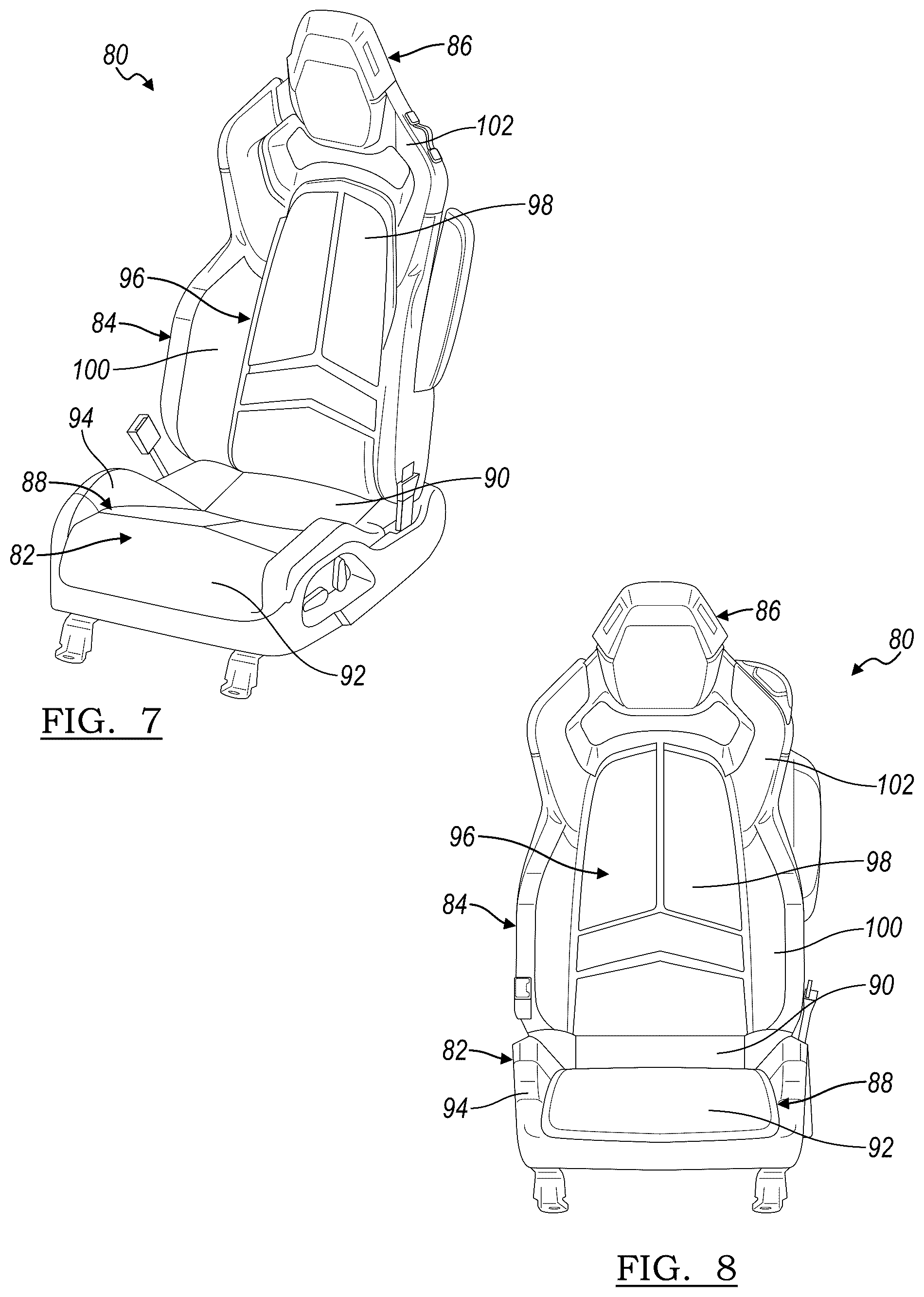 Patent US12319183 Figure 3 – Seat support