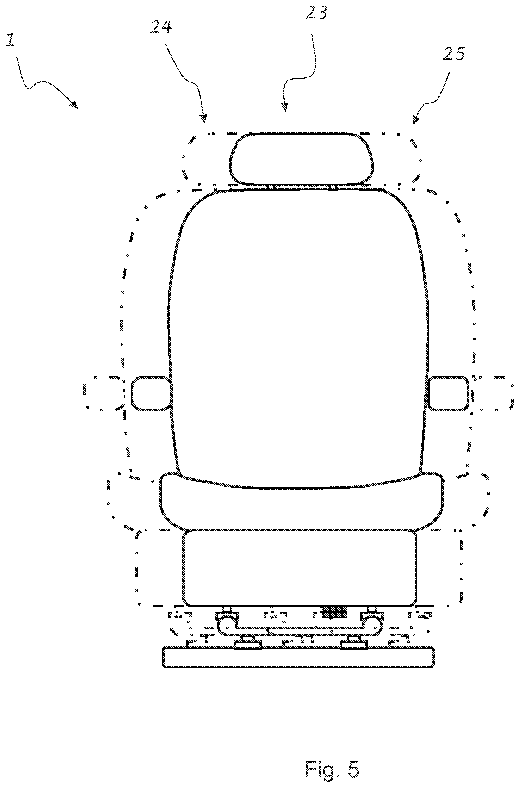 Patent US12319184 Figure 3 – Method and apparatus for state based control of active platforms