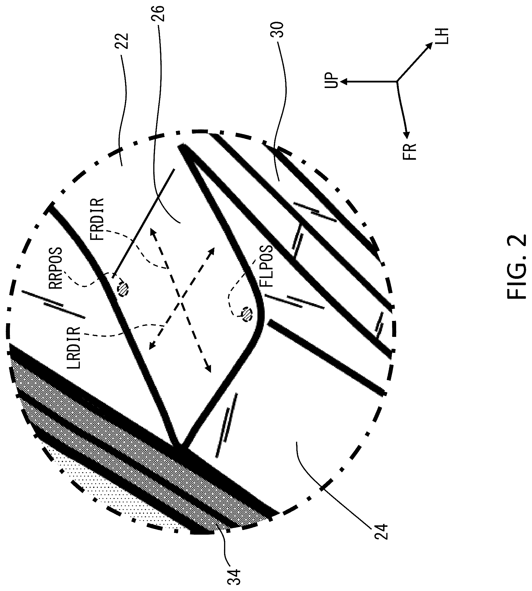 Patent US12319188 Figure 2 – Vehicle entrance structure