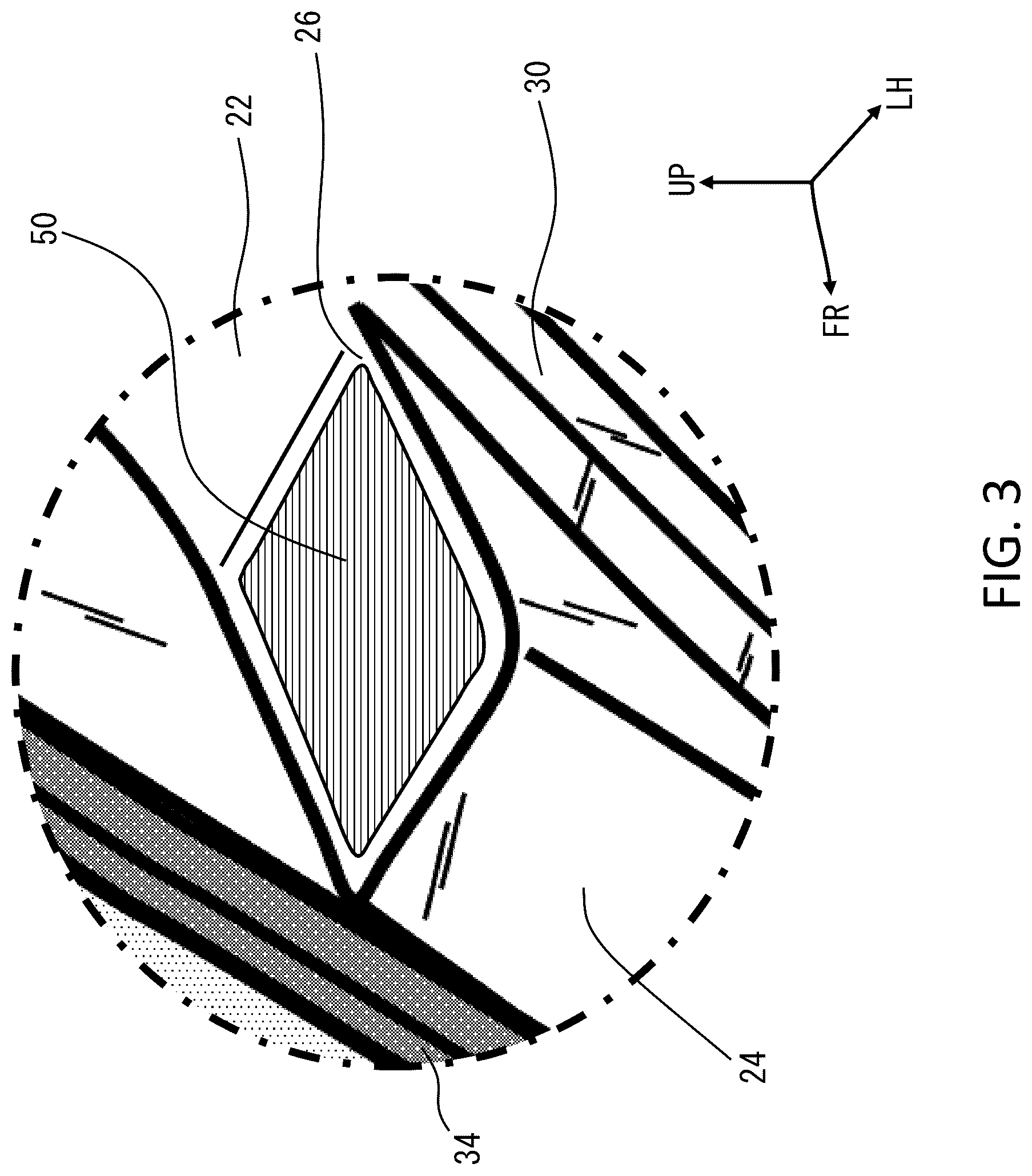 Patent US12319188 Figure 3 – Vehicle entrance structure