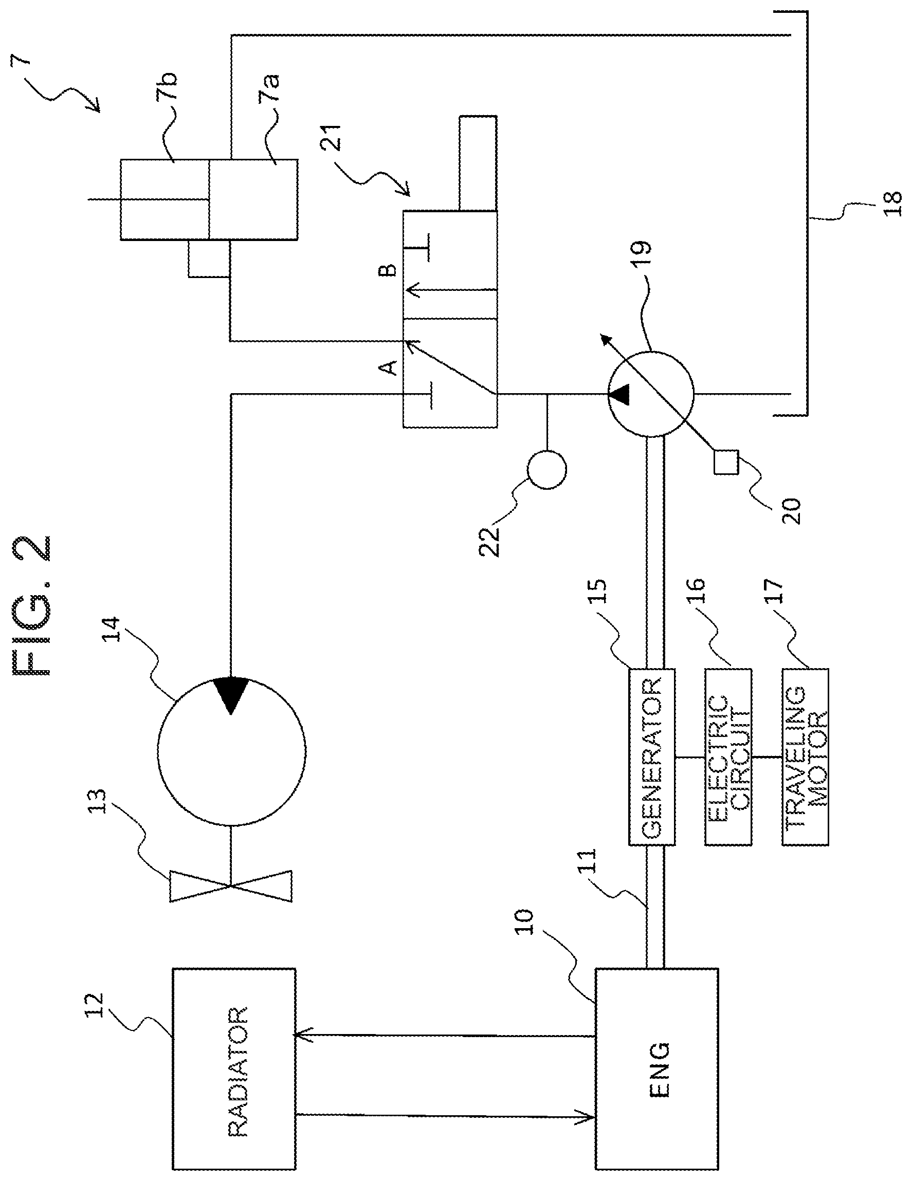 Patent US12319190 Figure 2 – Dump truck