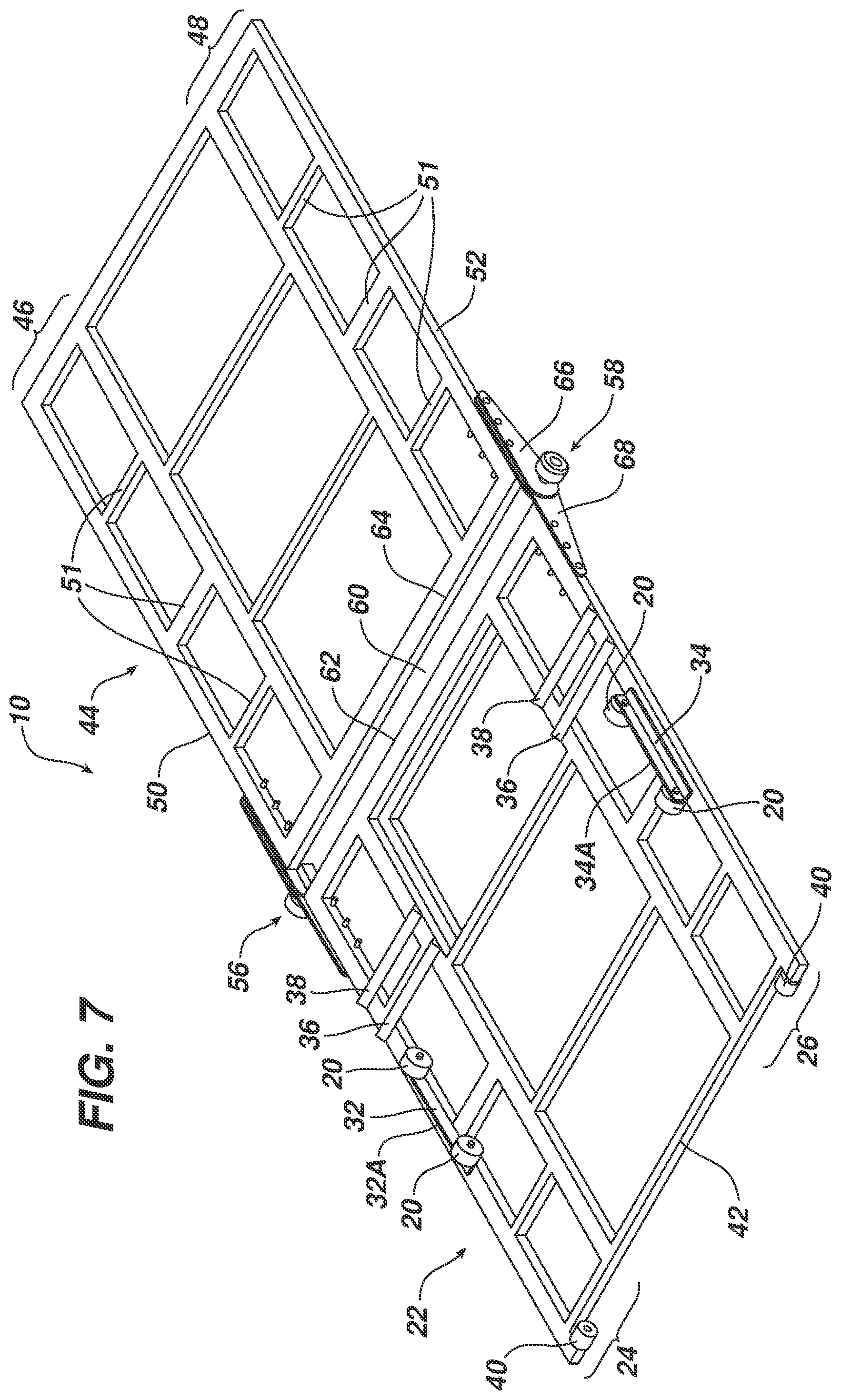 Patent US12319191 Figure 7 – Vehicle bed loading ramp systems