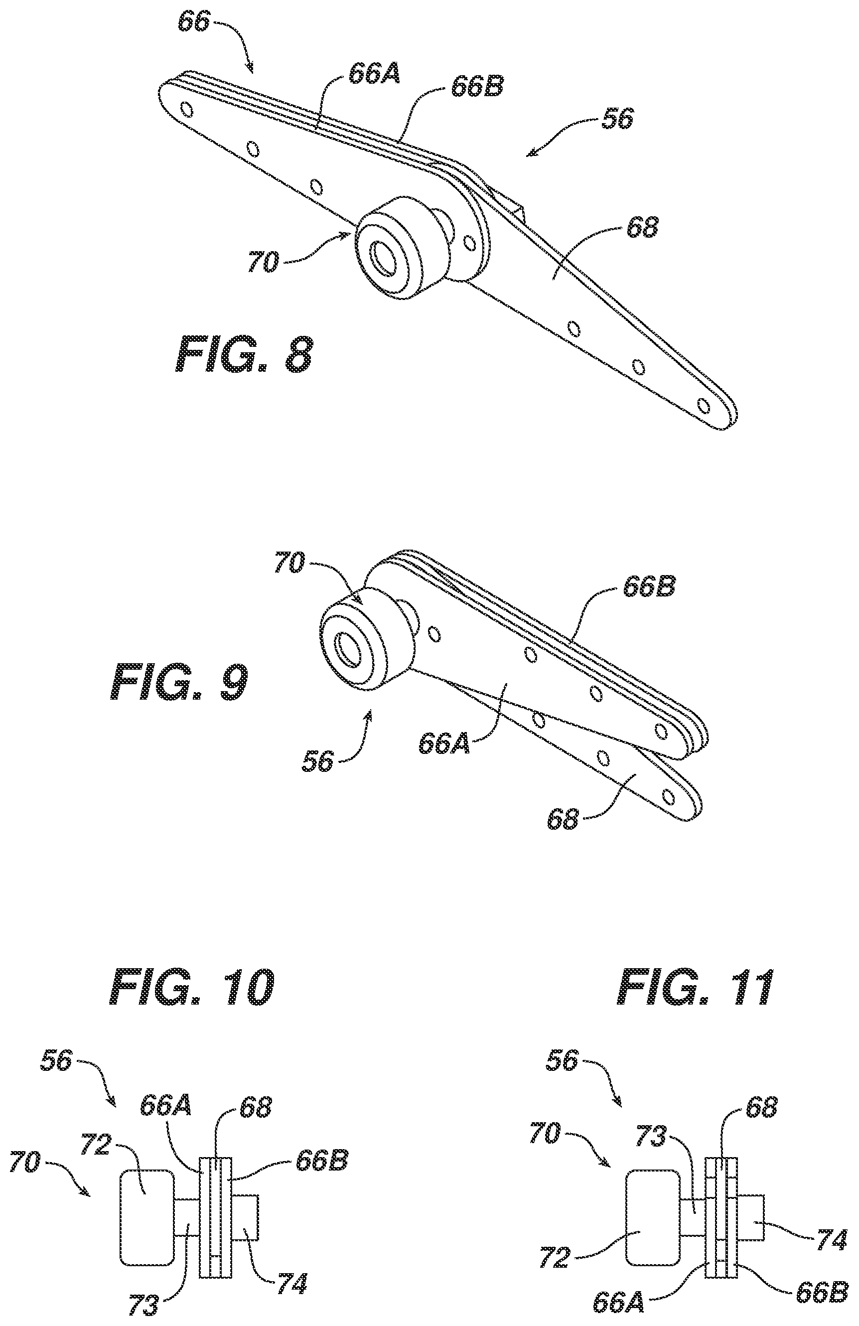 Patent US12319191 Figure 8 – Vehicle bed loading ramp systems