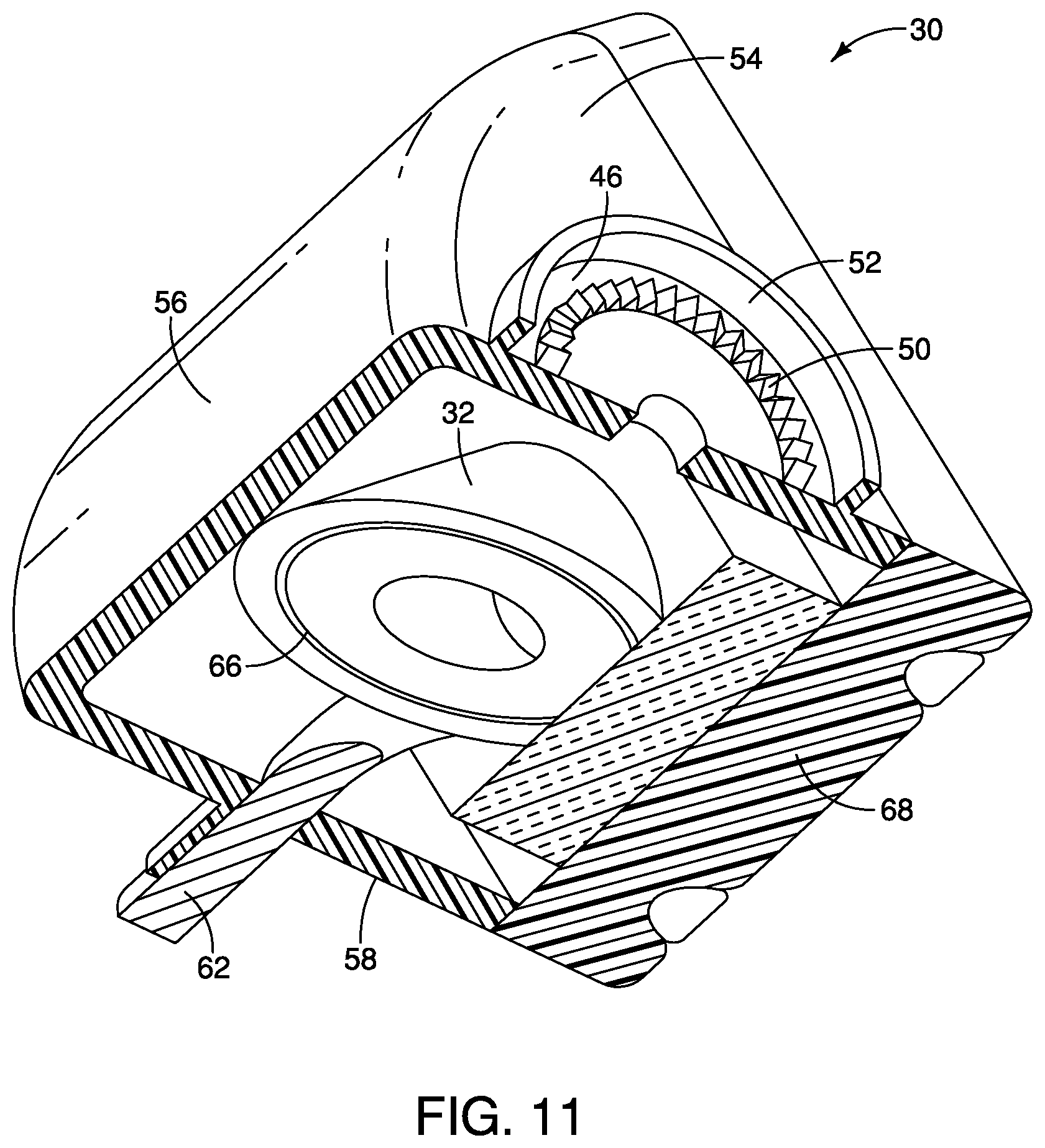 Patent US12319196 Figure 6 – Image projector