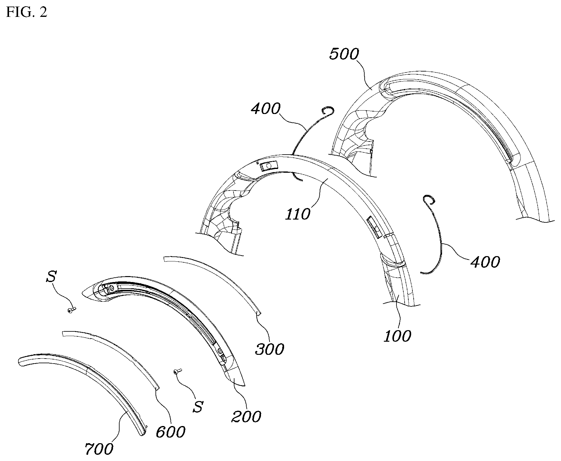 Patent US12319199 Figure 2 – Lighting device of steering wheel and assembling method thereof
