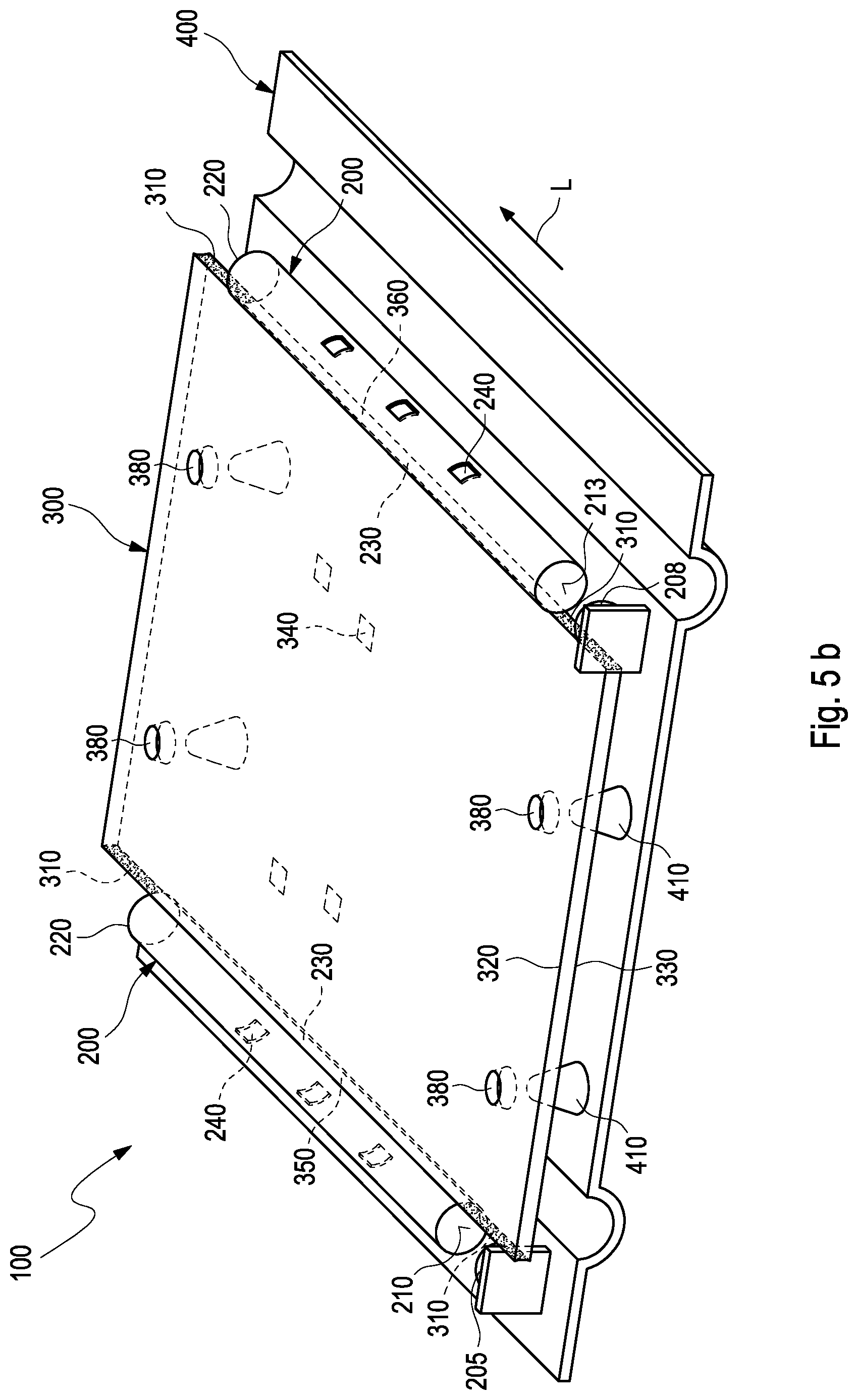 Patent US12319200 Figure 7 – Lighting device for a vehicle interior, method for producing same, and interior fitting part comprising such a lighting device