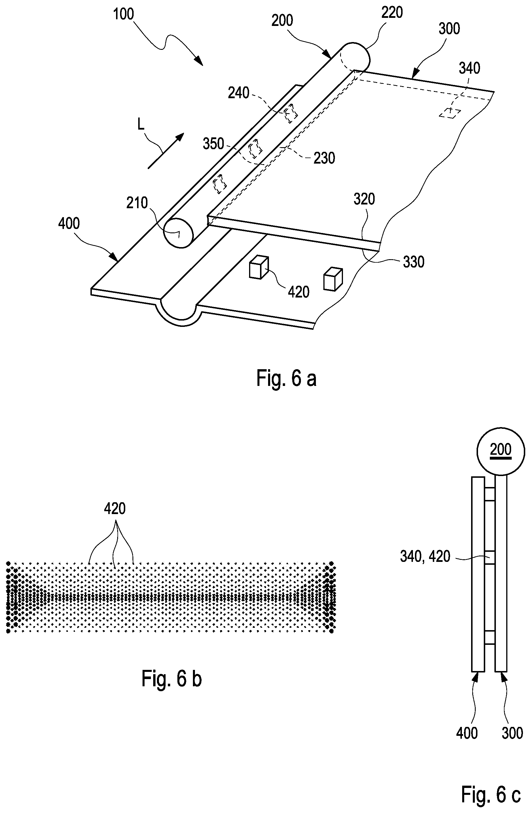 Patent US12319200 Figure 8 – Lighting device for a vehicle interior, method for producing same, and interior fitting part comprising such a lighting device