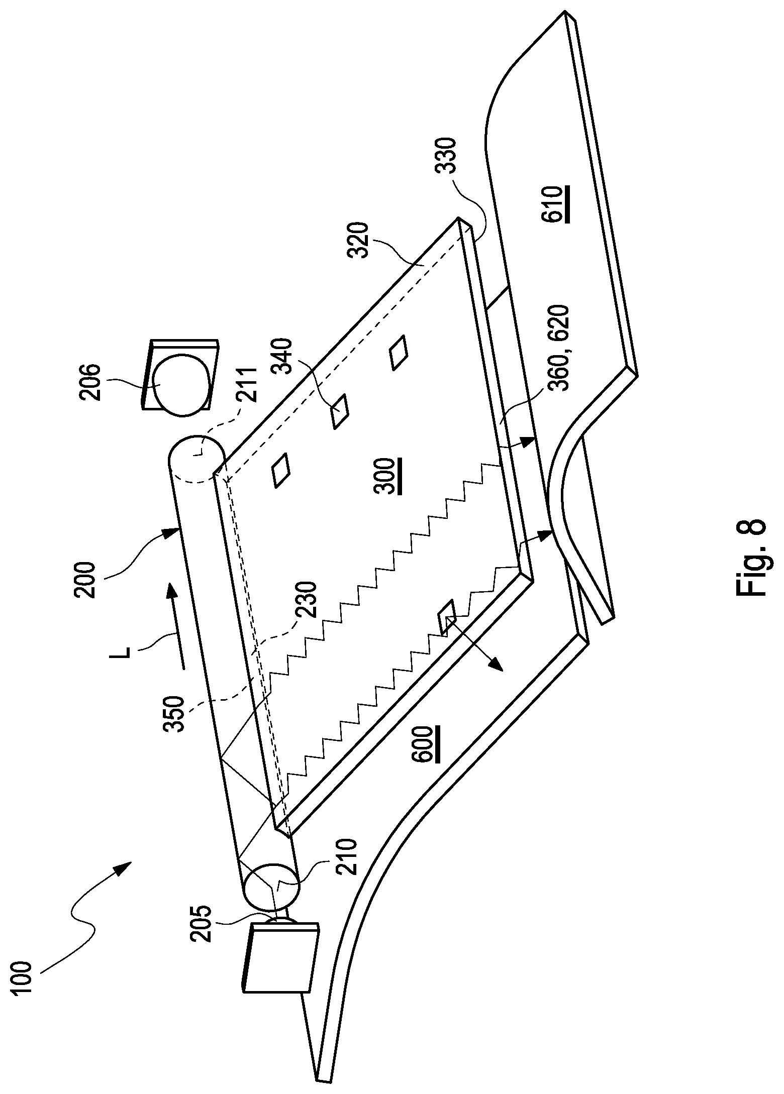 Patent US12319200 Figure 10 – Lighting device for a vehicle interior, method for producing same, and interior fitting part comprising such a lighting device