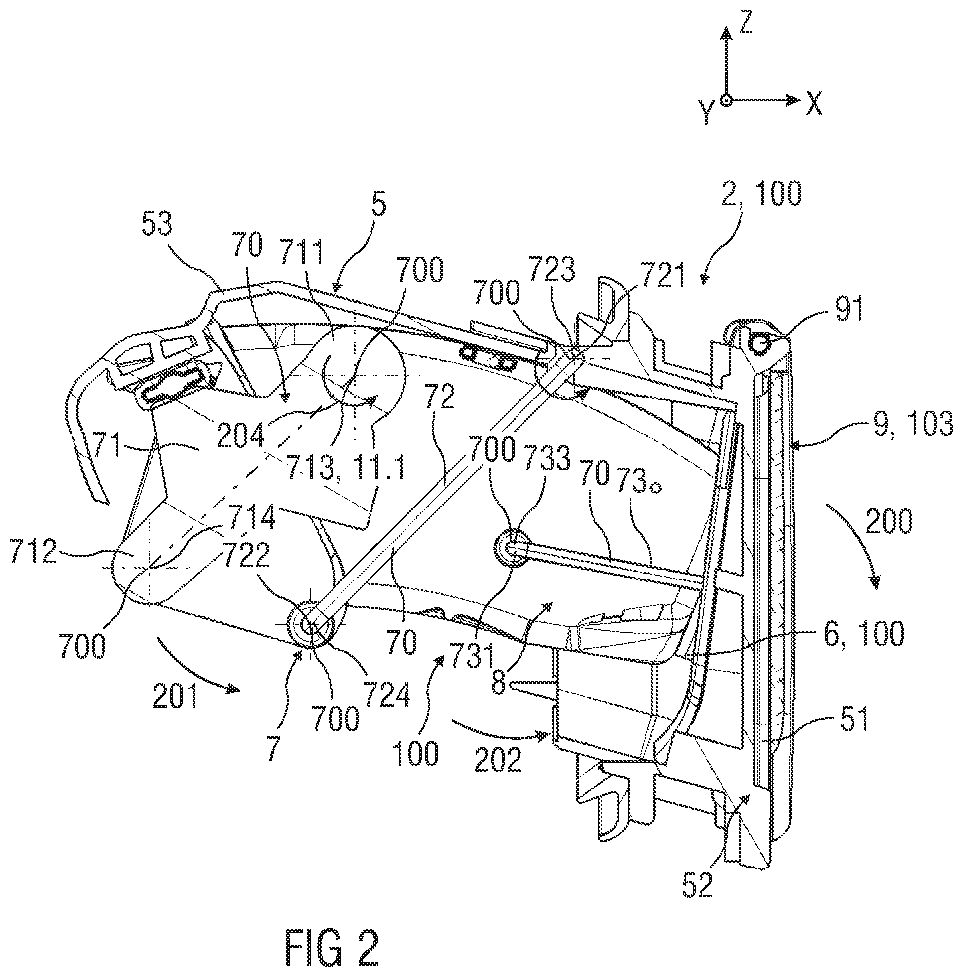 Patent US12319205 Figure 2 – Device for a vehicle and vehicle