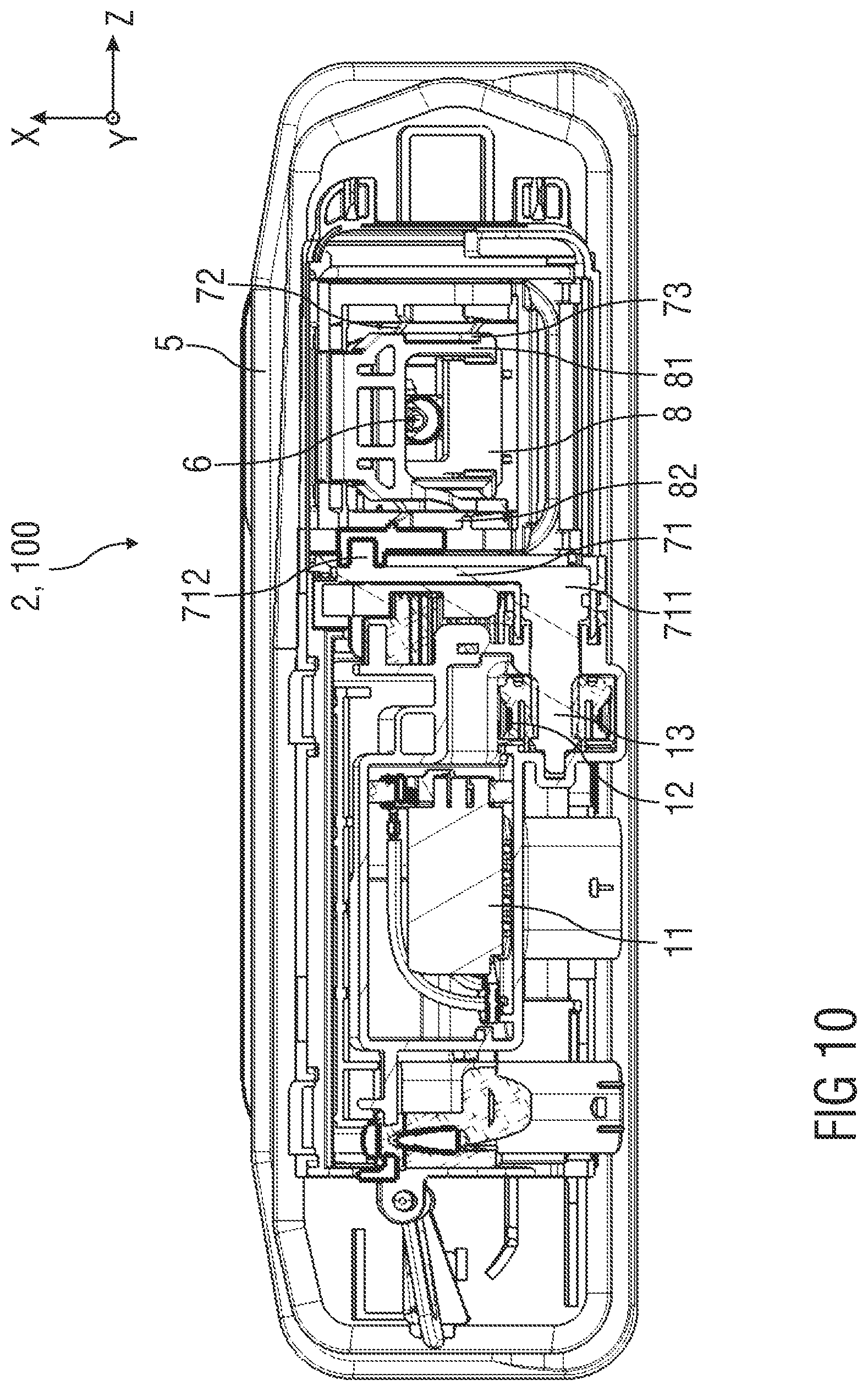 Patent US12319205 Figure 10 – Device for a vehicle and vehicle
