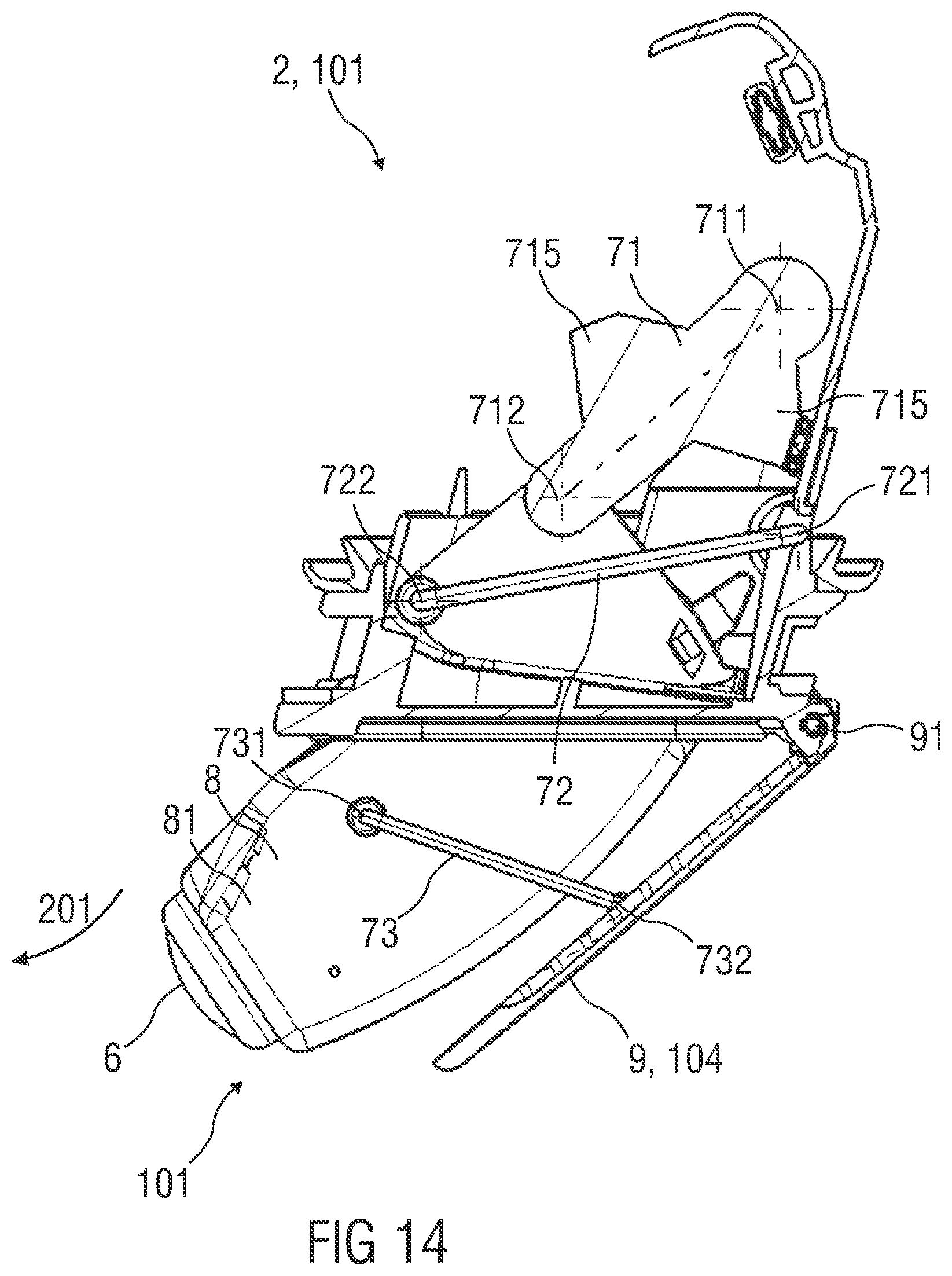 Patent US12319205 Figure 14 – Device for a vehicle and vehicle