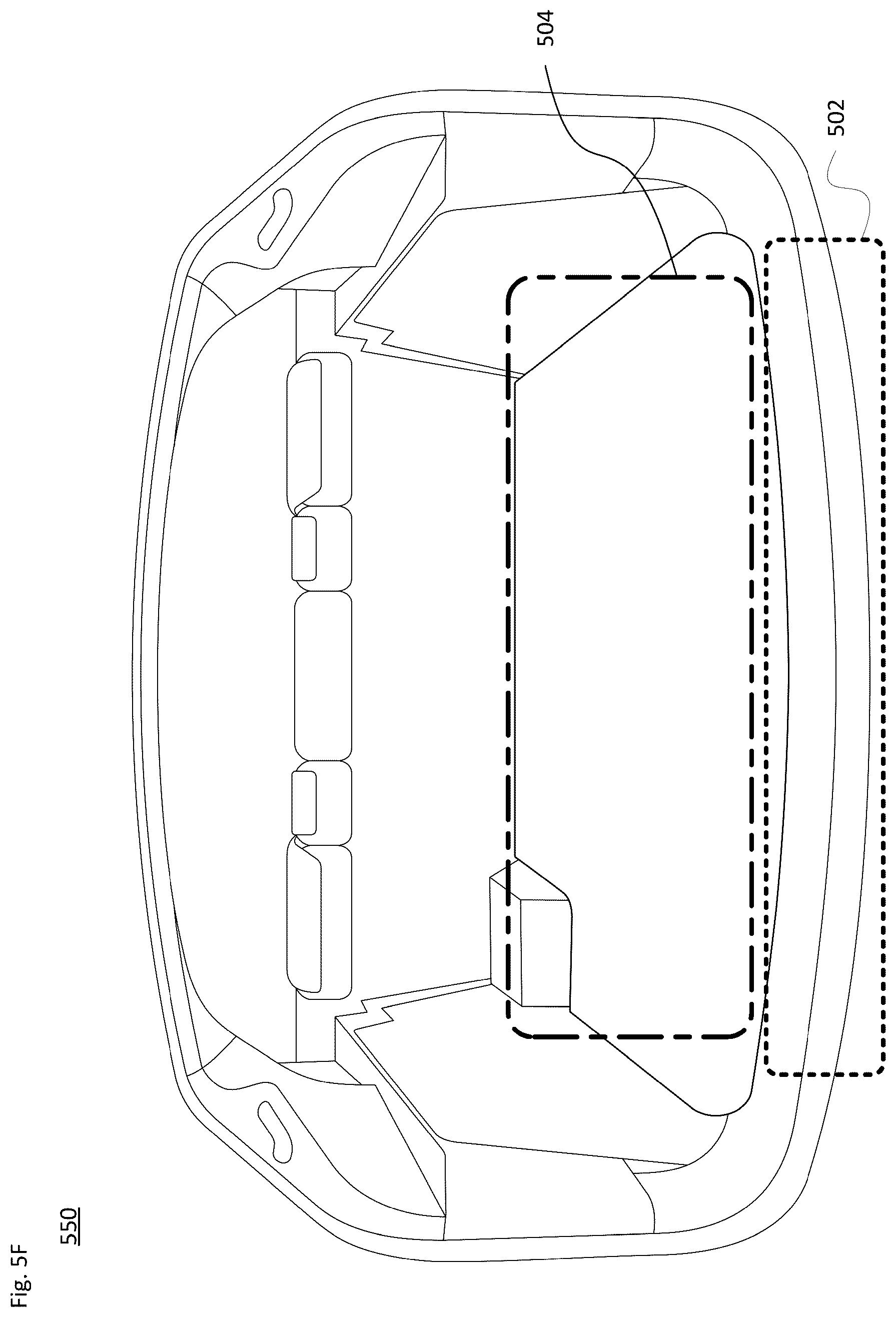 Patent US12319206 Figure 12 – Interior camera system for a self driving car