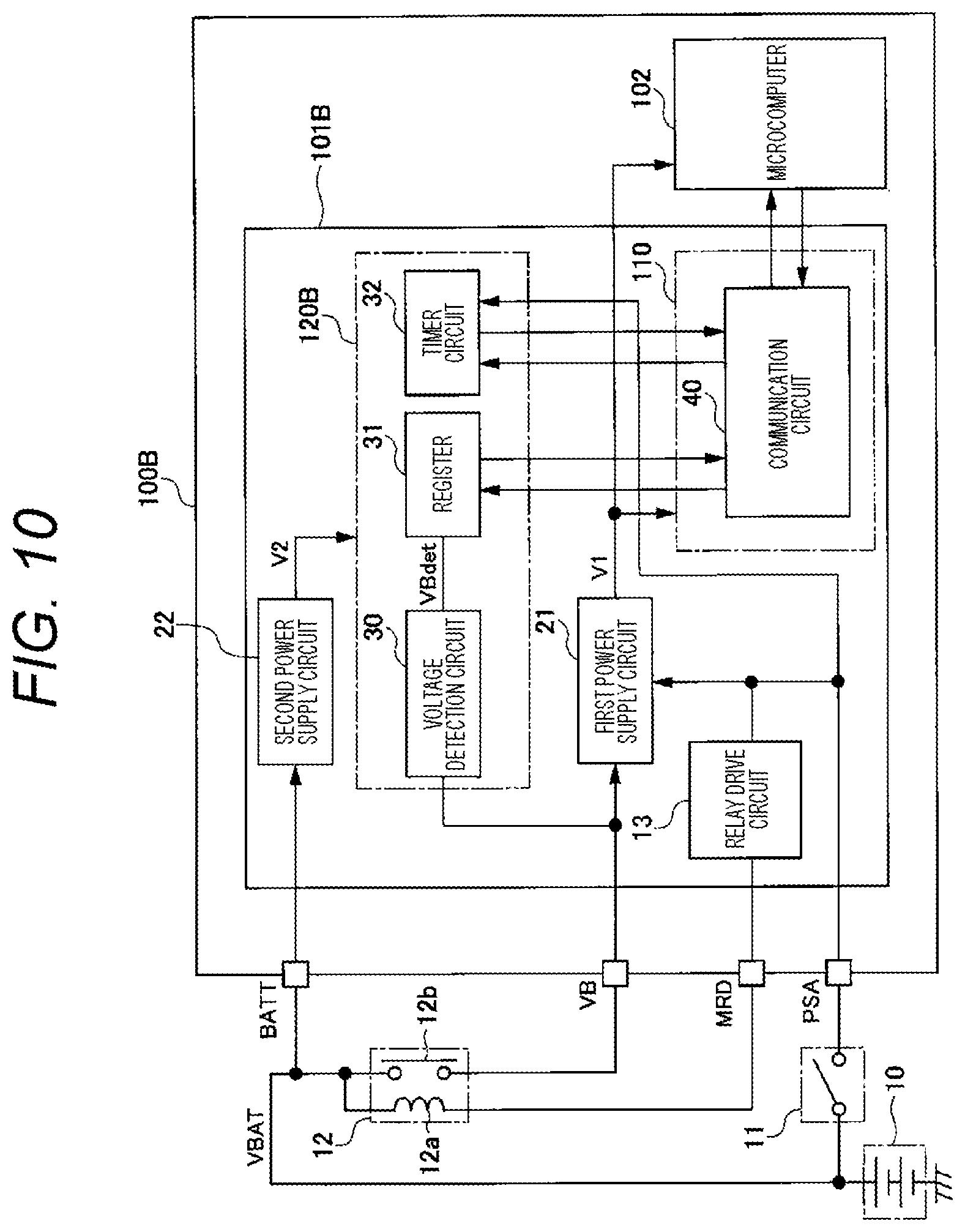 Patent US12319210 Figure 8 – Electronic control device