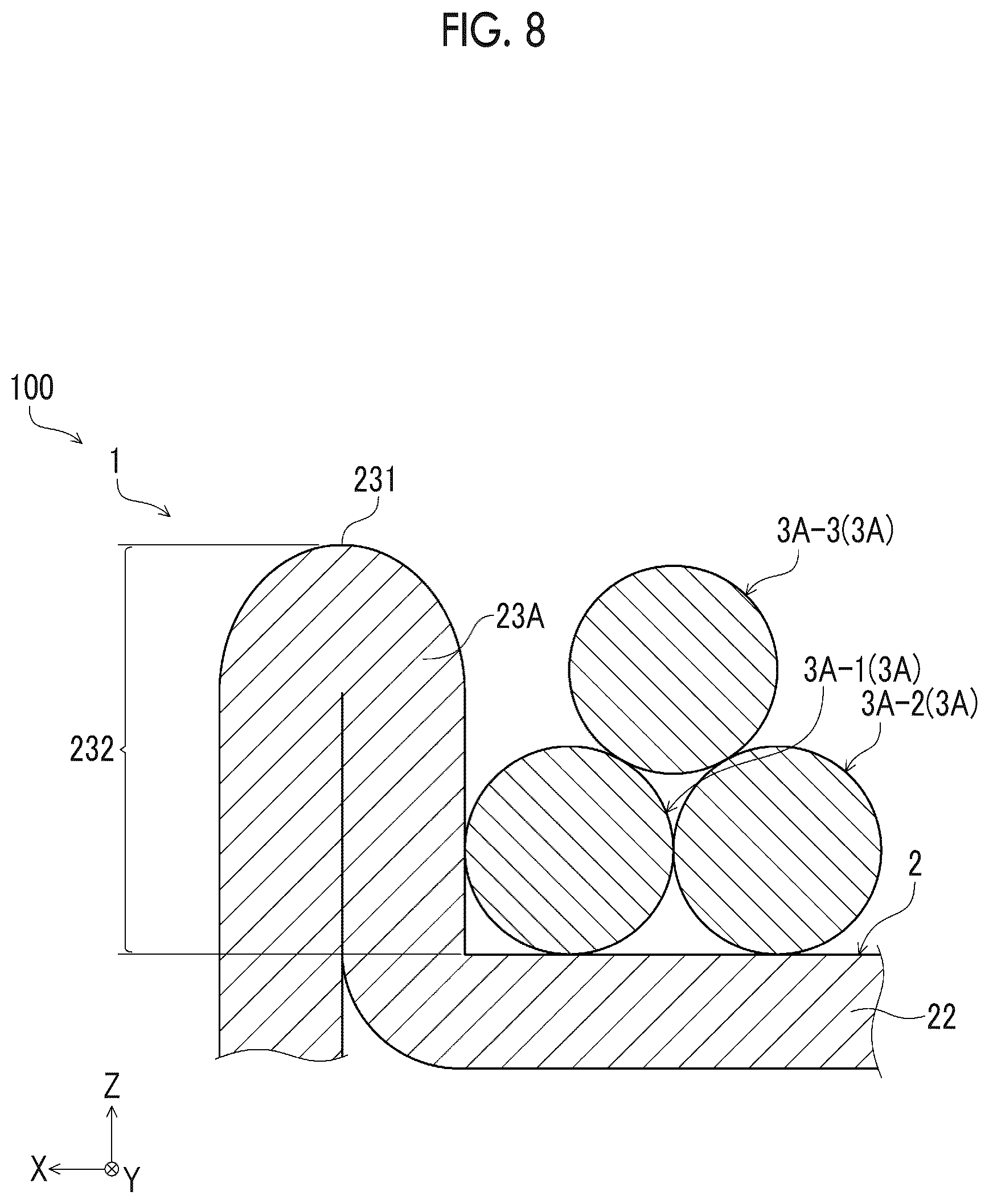 Patent US12319215 Figure 8 – Vehicle structure