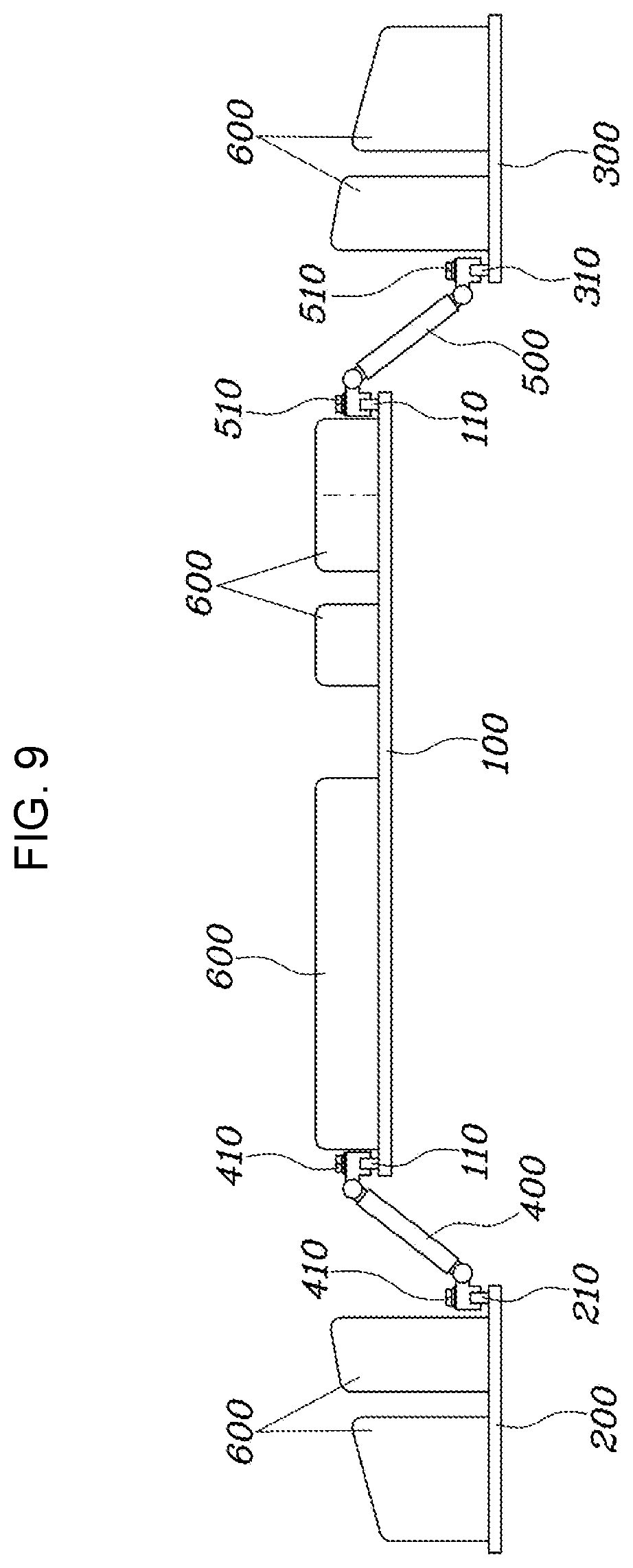 Patent US12319216 Figure 9 – Modular bumper back beam