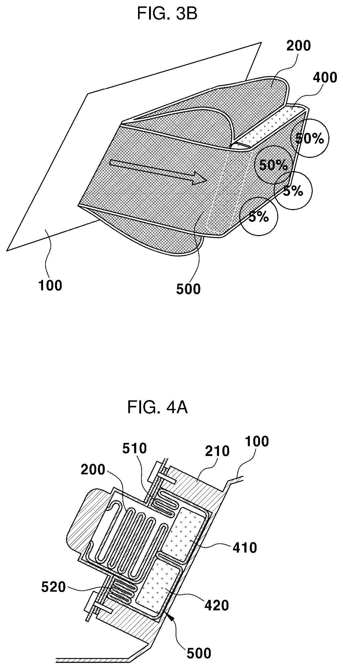 Patent US12319219 Figure 5 – Apparatus for knee airbag