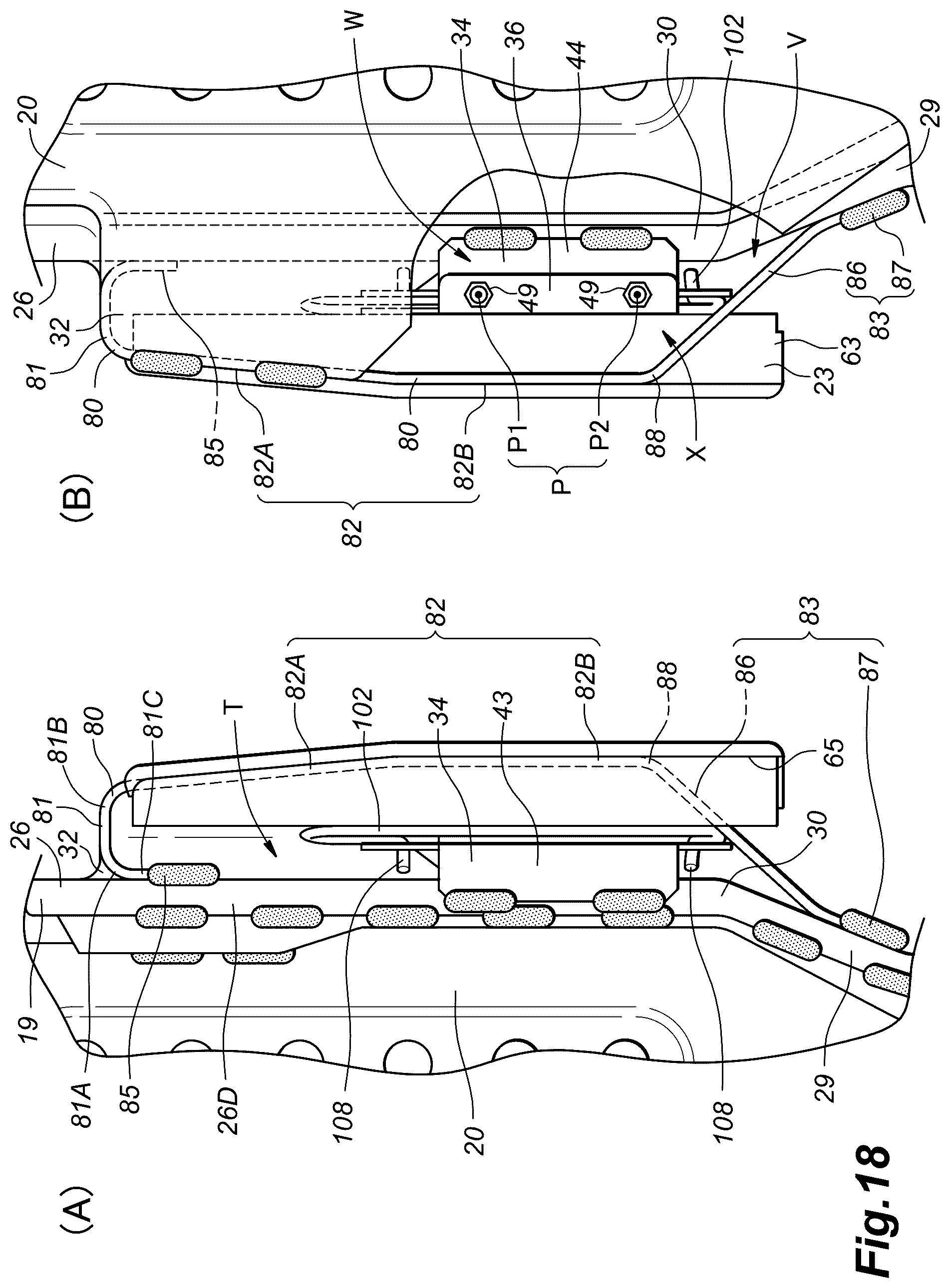 Patent US12319220 Figure 18 – Vehicle seat