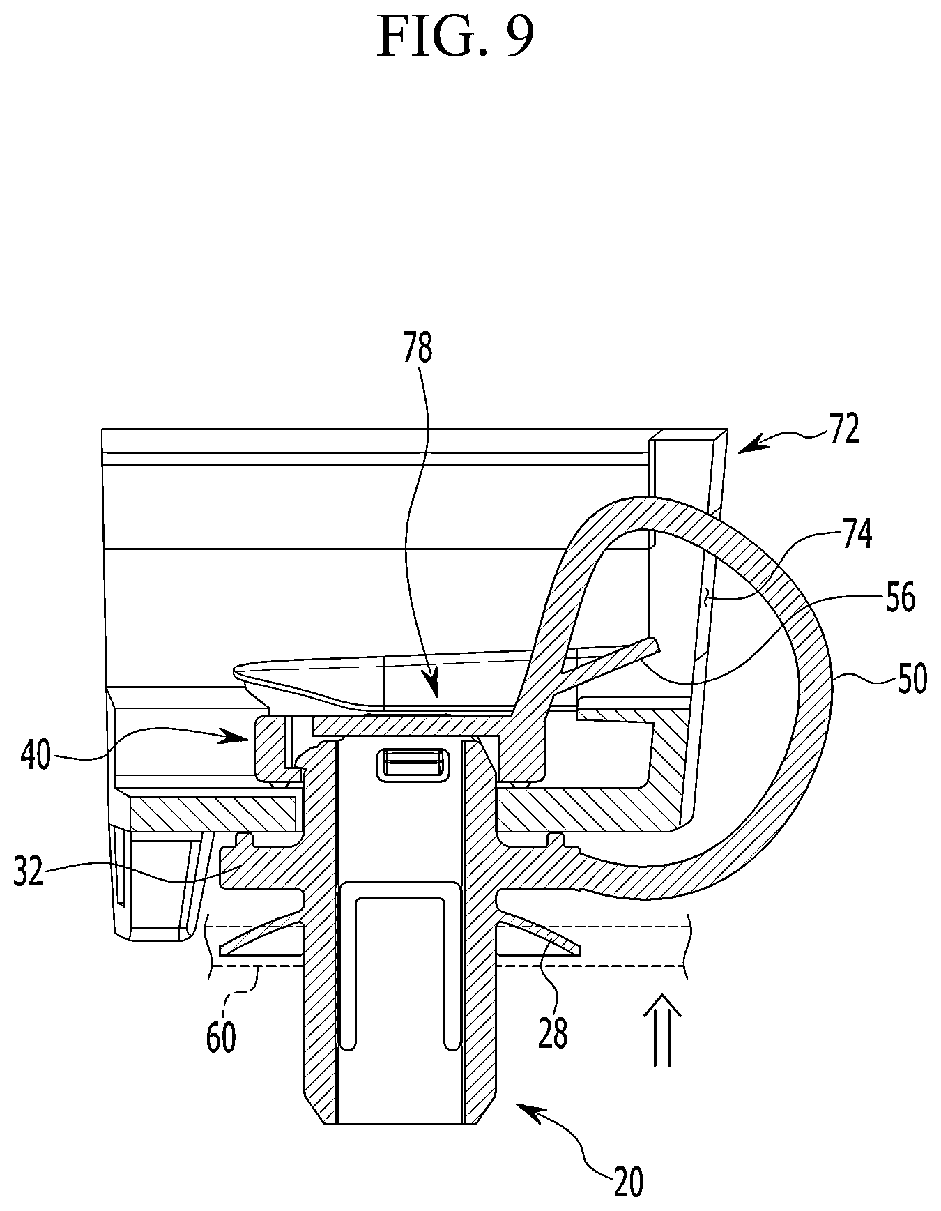 Patent US12319221 Figure 9 – Tether clip, pillar structure provided with the same, and assembly method thereof