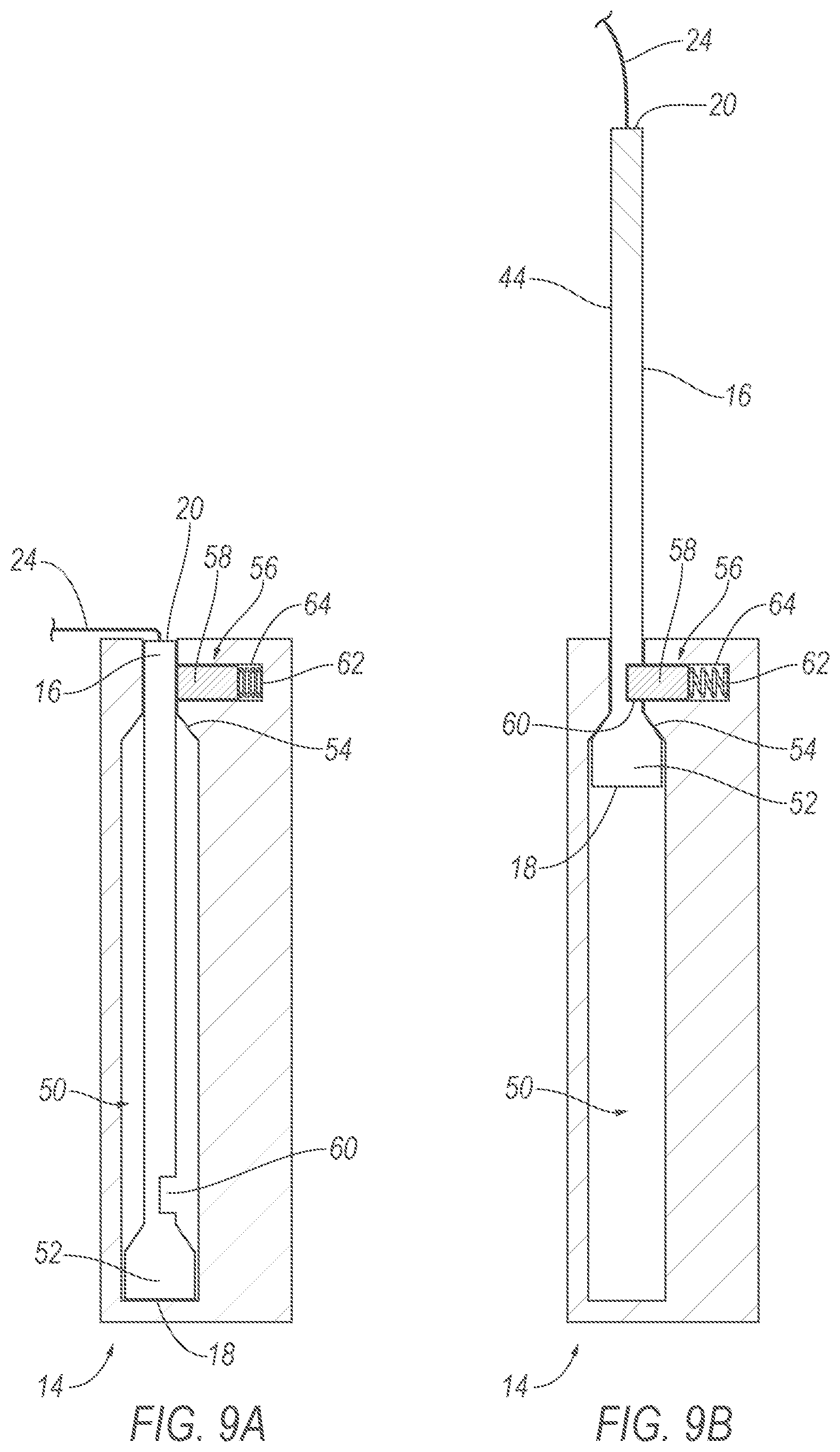 Patent US12319222 Figure 9 – Airbag assembly including deployable panel