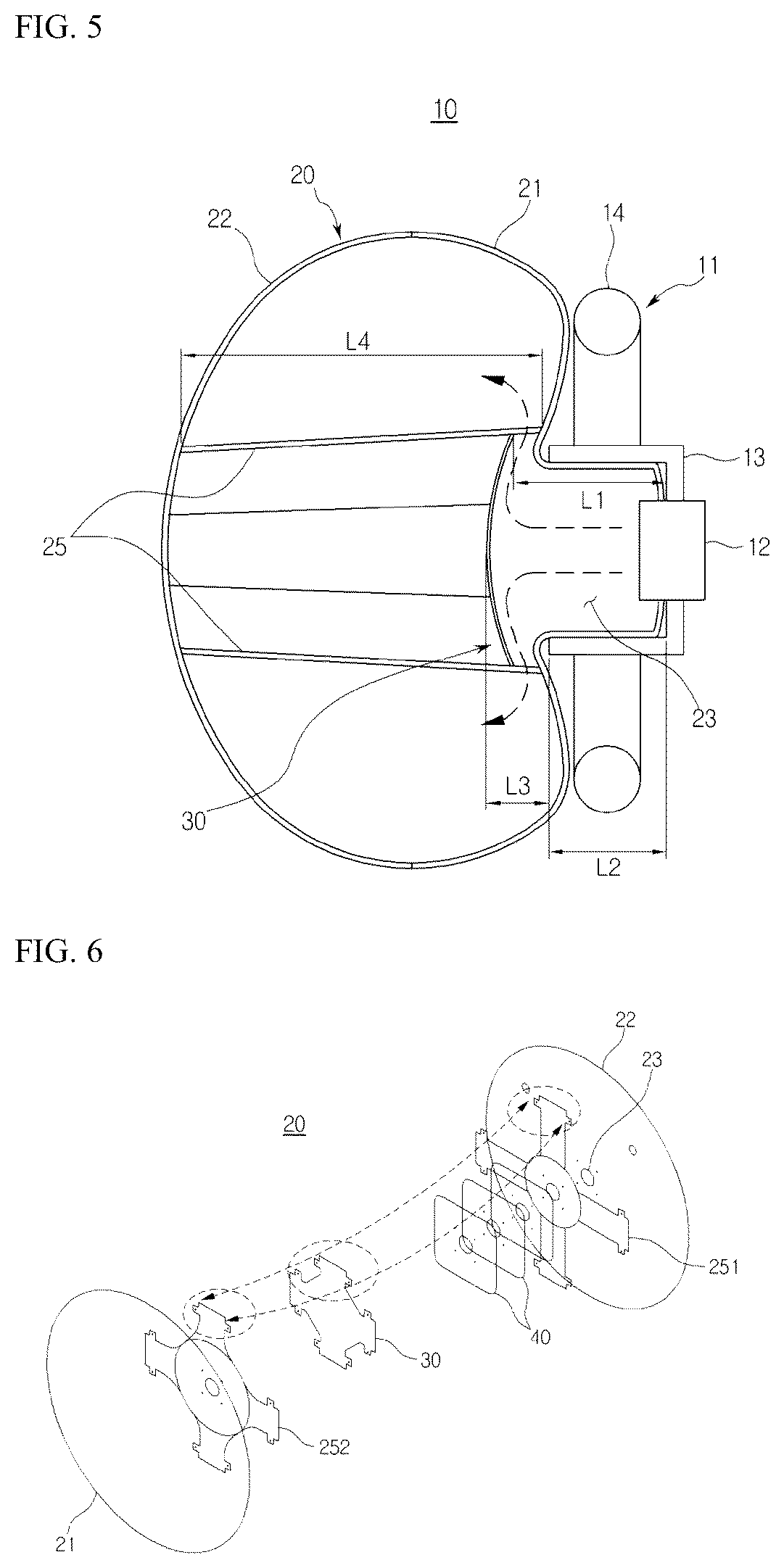 Patent US12319223 Figure 4 – Driver seat airbag device for vehicle and method for manufacturing same