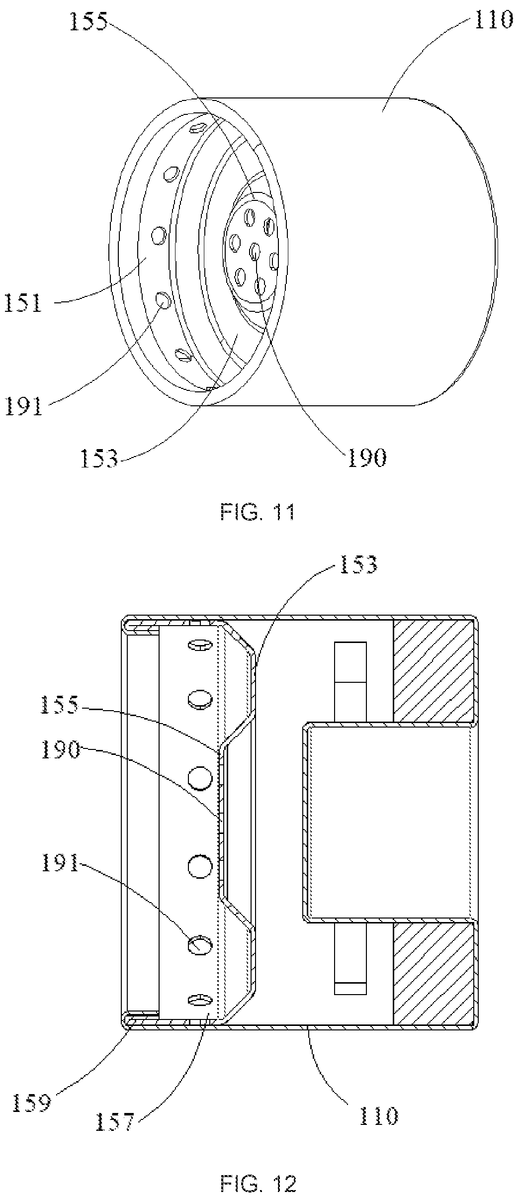 Patent US12319224 Figure 7 – Integral ignition structure and compressed-gas-type fuel gas generator