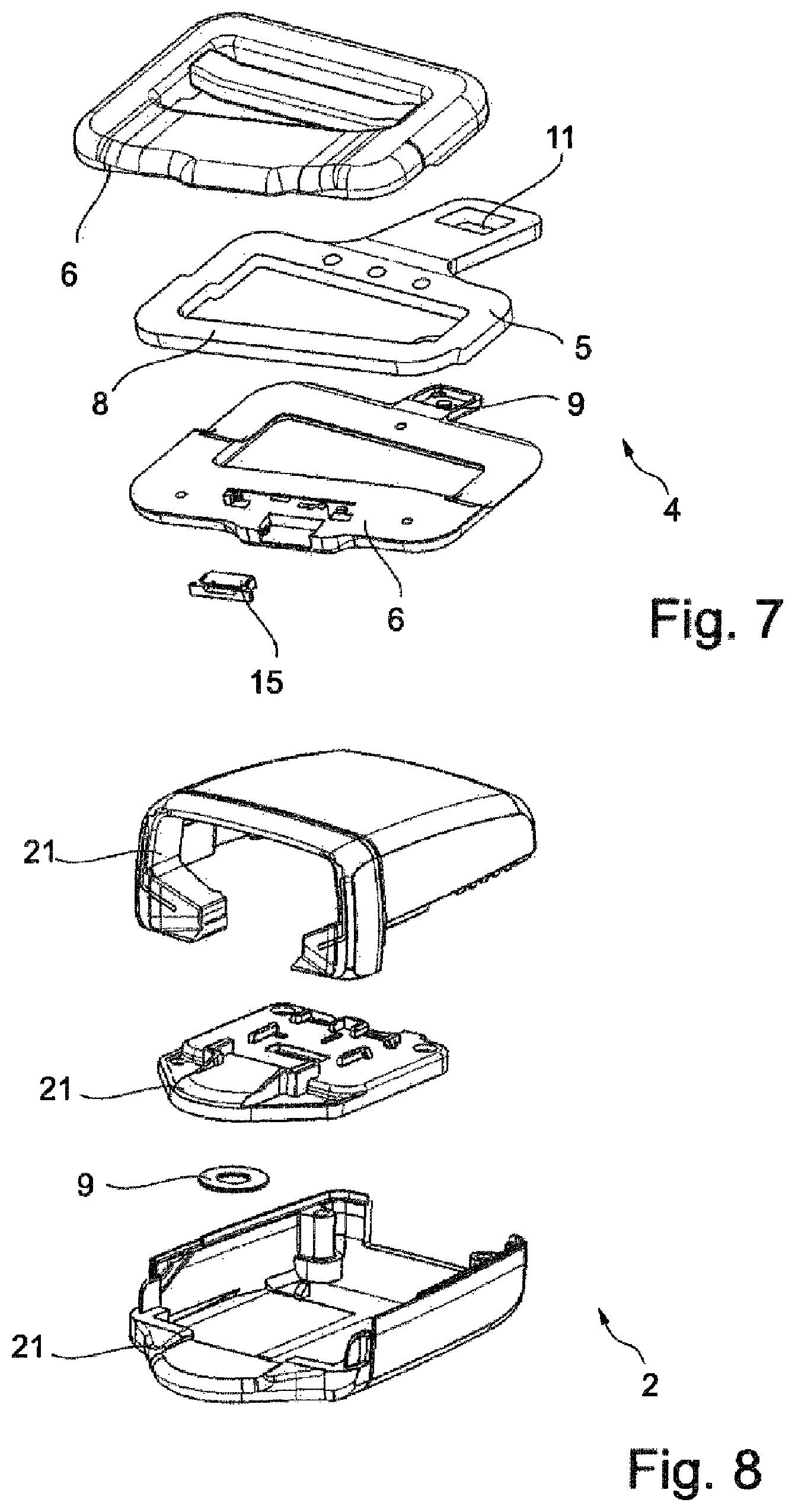 Patent US12319227 Figure 4 – Seatbelt device