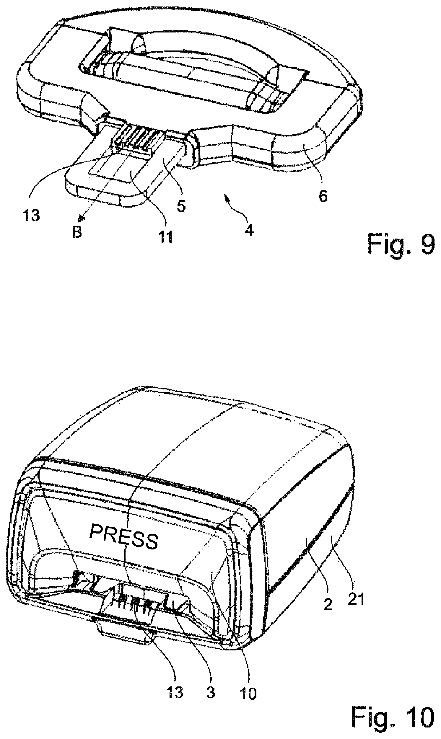 Patent US12319227 Figure 5 – Seatbelt device