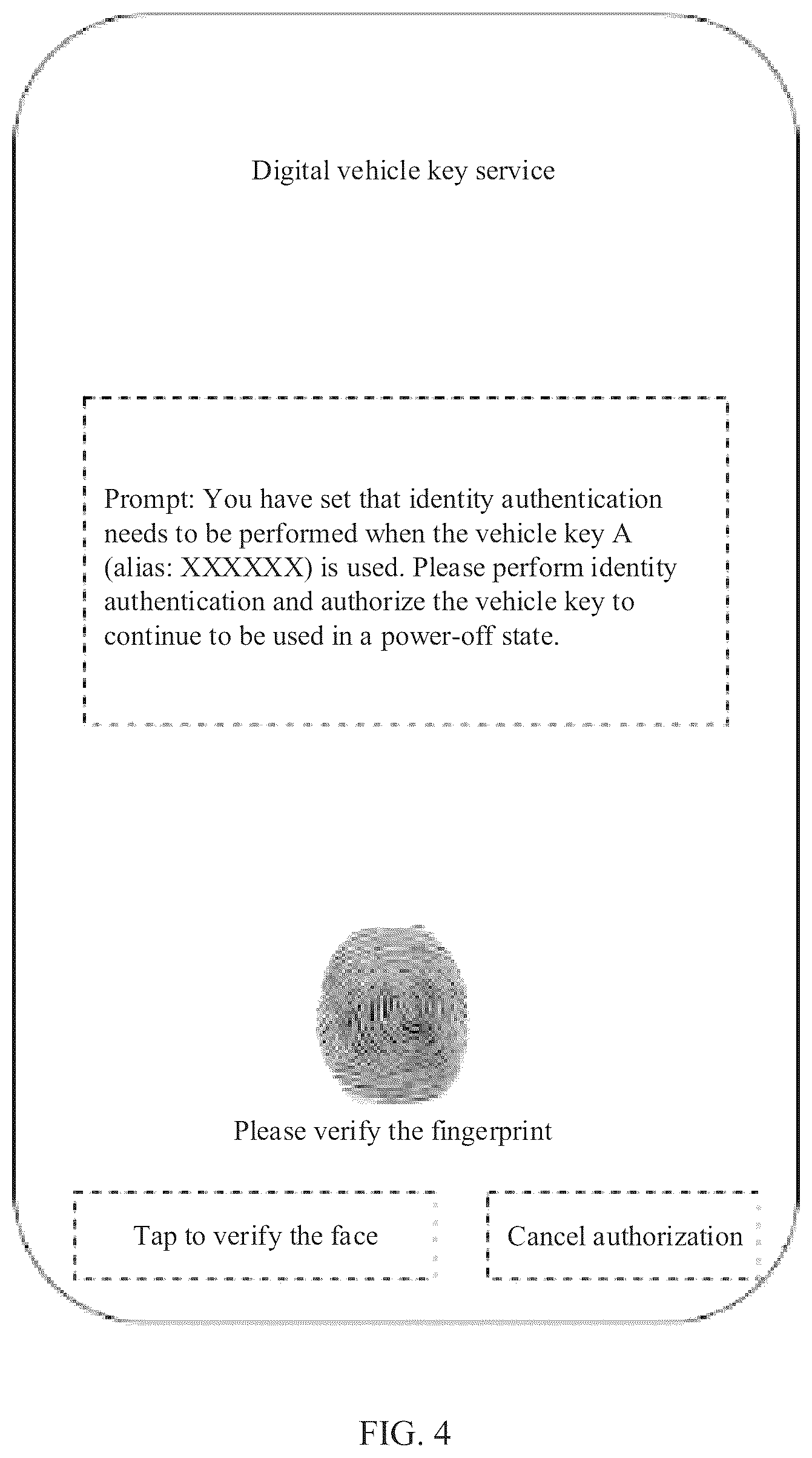 Patent US12319229 Figure 3 – Method for authenticating identity of digital key, terminal device, and medium