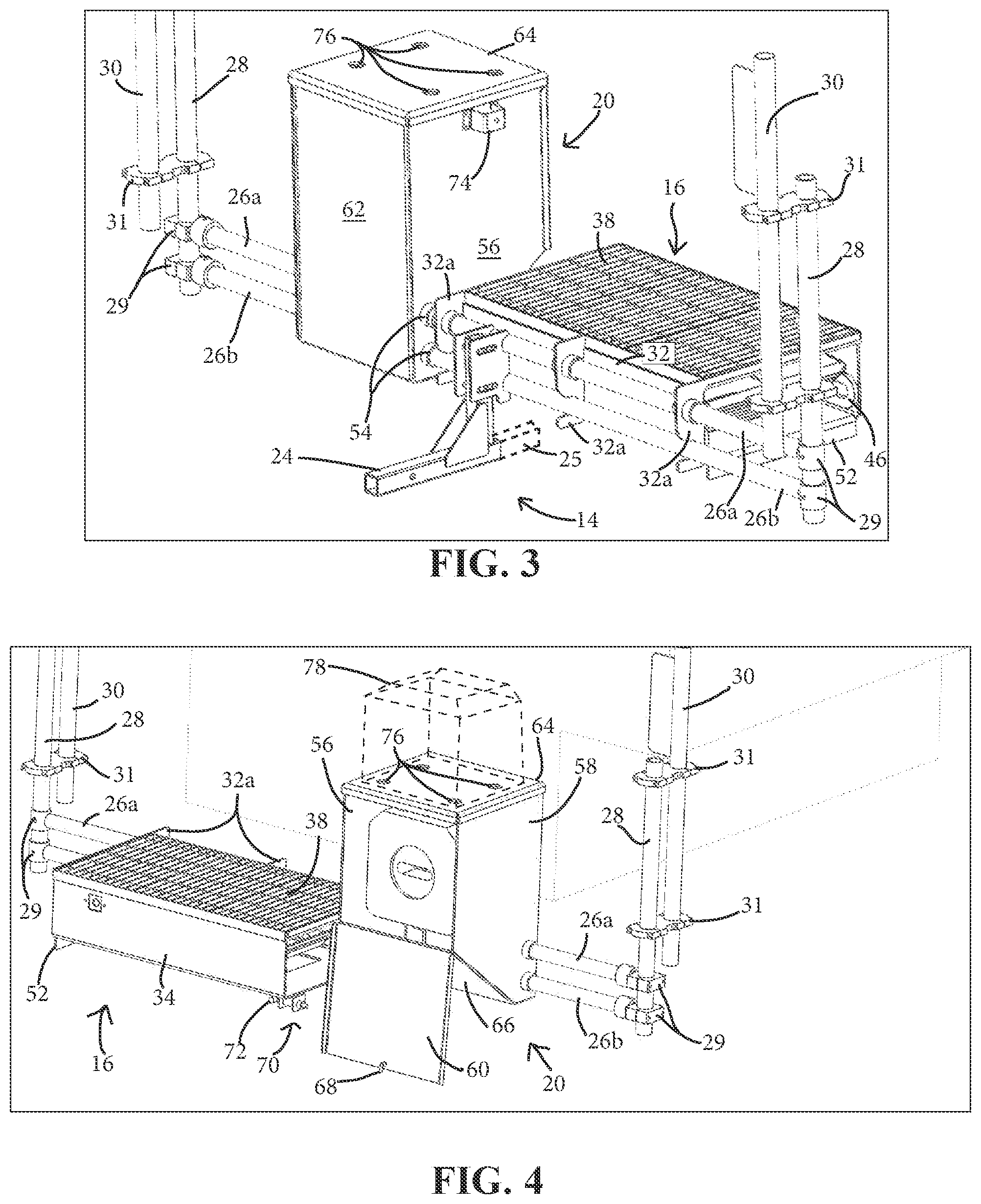 Patent US12319234 Figure 3 – Vehicle mounted accessory