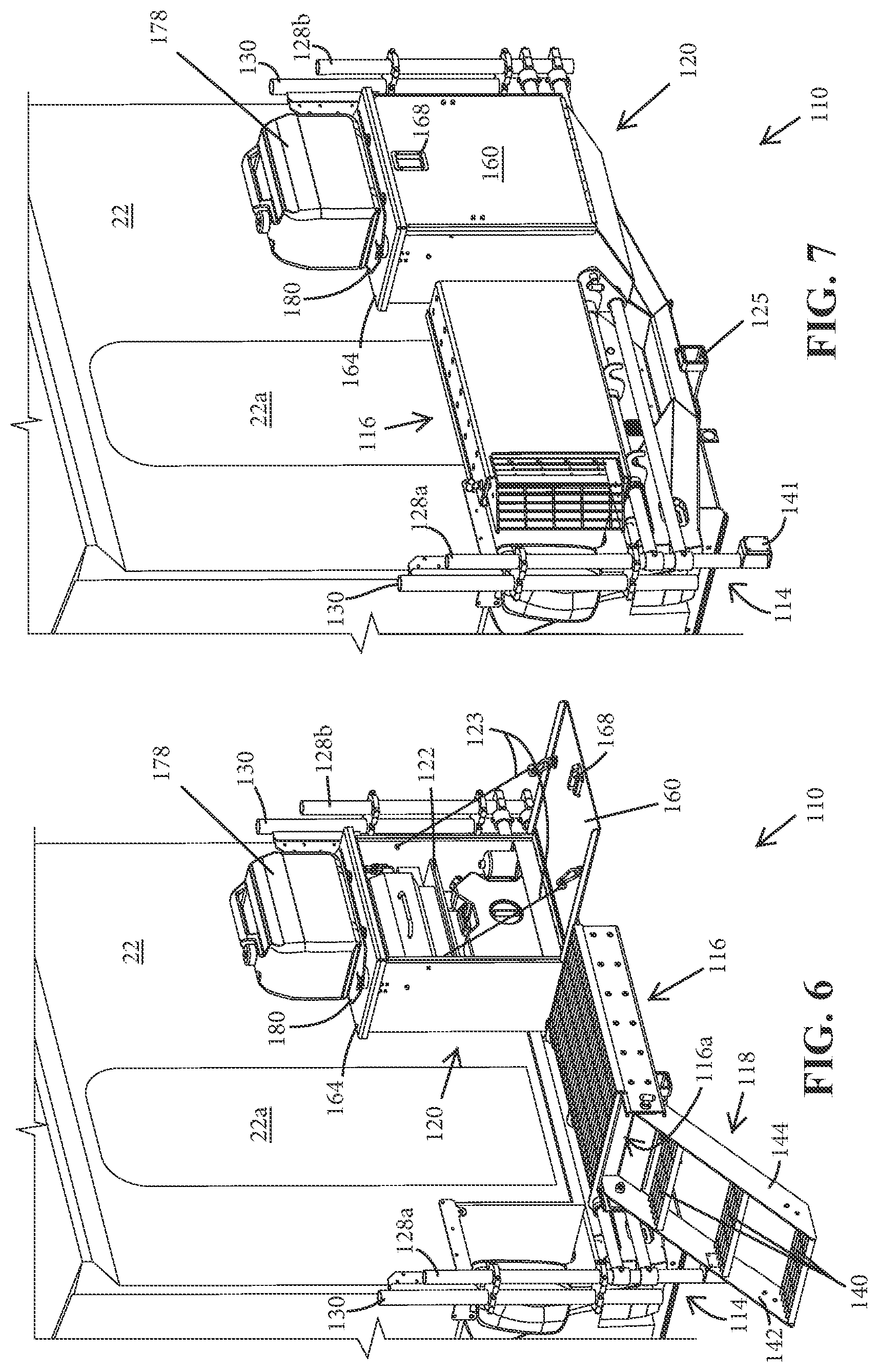 Patent US12319234 Figure 6 – Vehicle mounted accessory