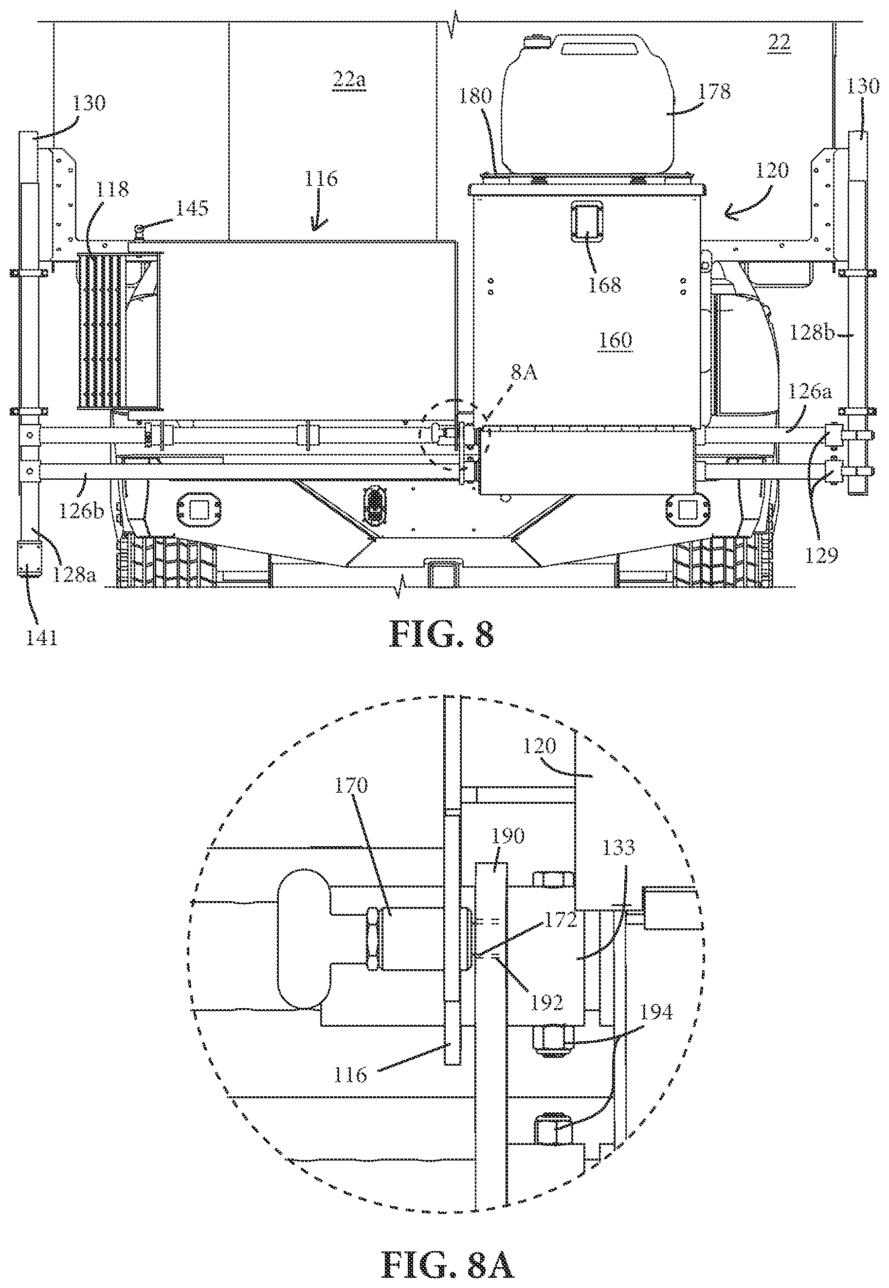 Patent US12319234 Figure 7 – Vehicle mounted accessory