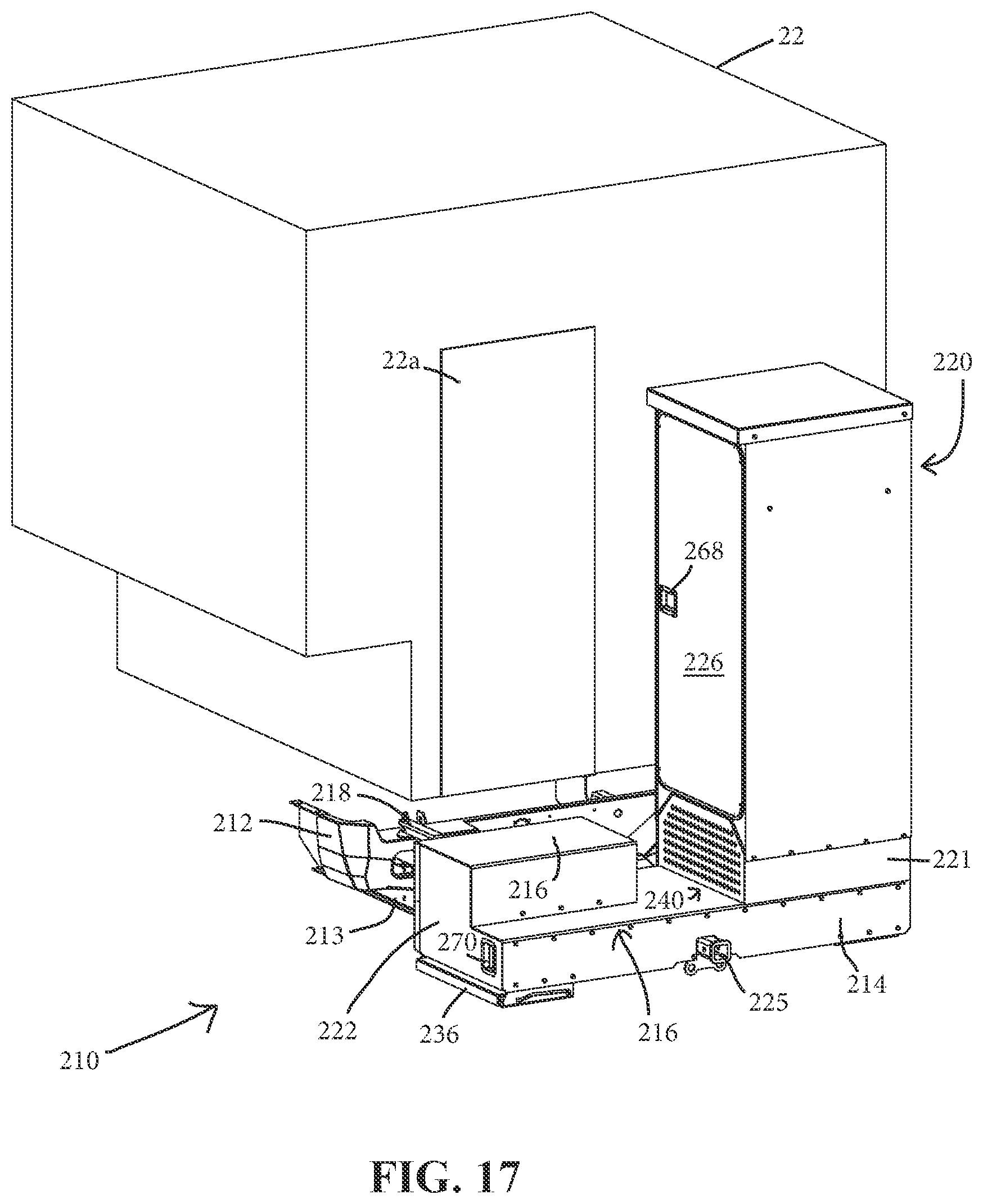 Patent US12319234 Figure 14 – Vehicle mounted accessory