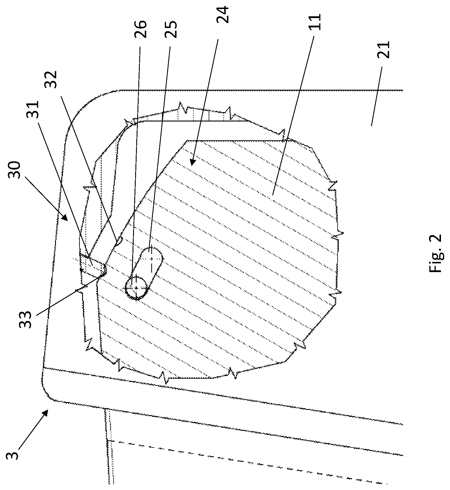 Patent US12319237 Figure 2 – Shelf for a vehicle