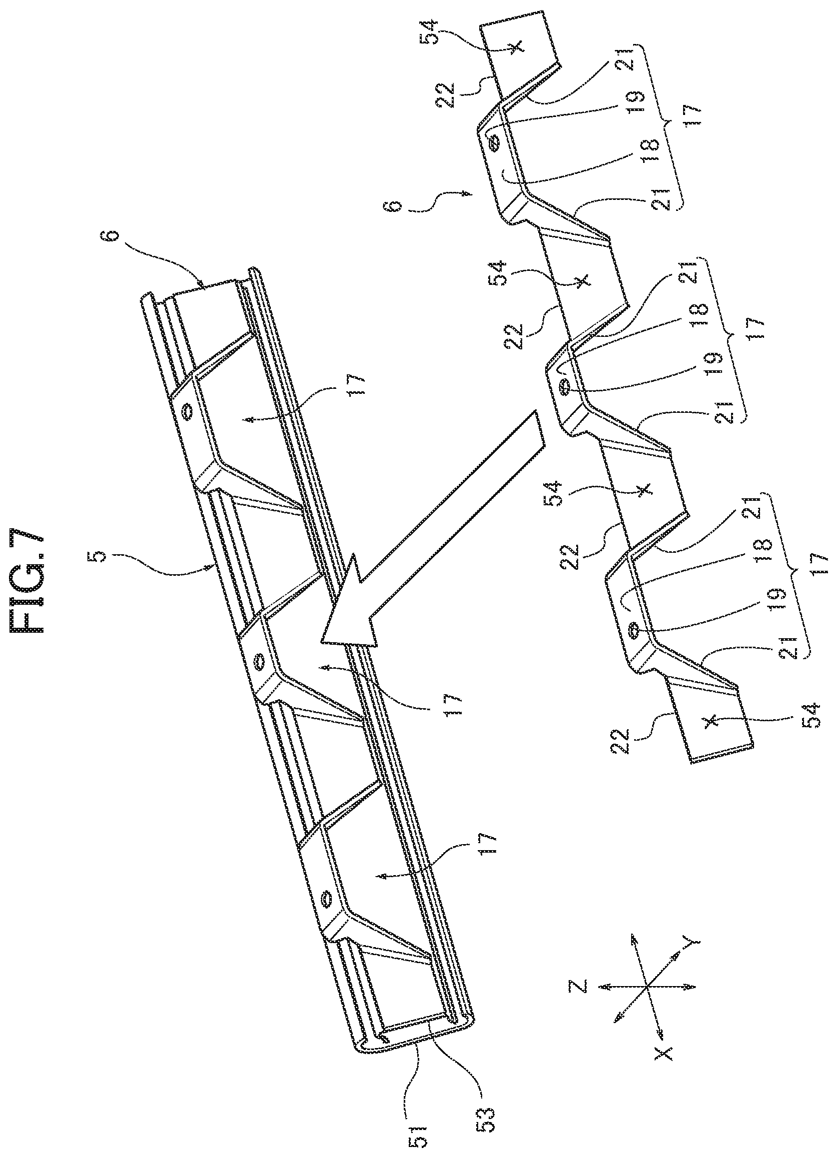 Patent US12319238 Figure 7 – Drawer type storage box
