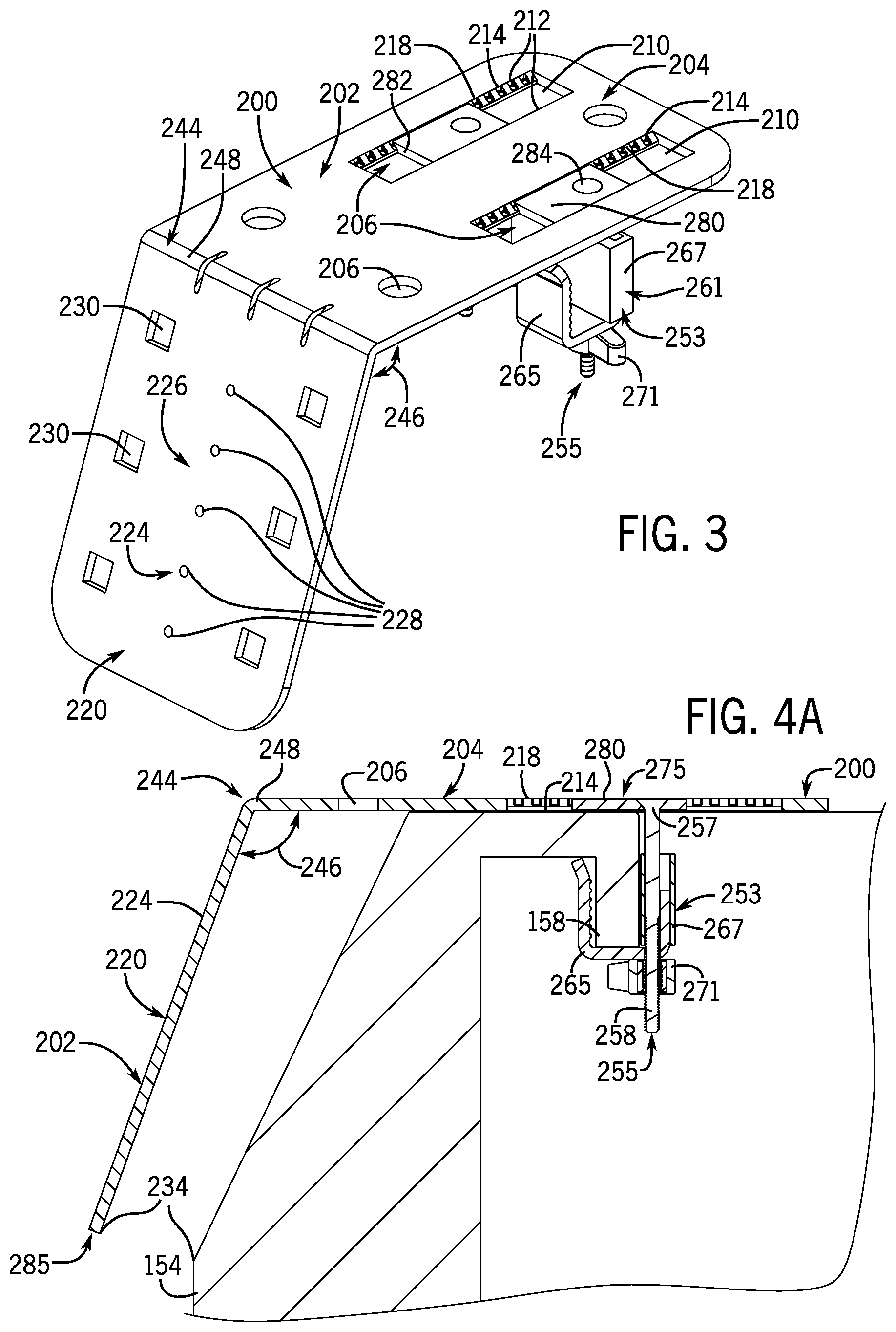Patent US12319239 Figure 3 – Mounting system for securing items to vehicle