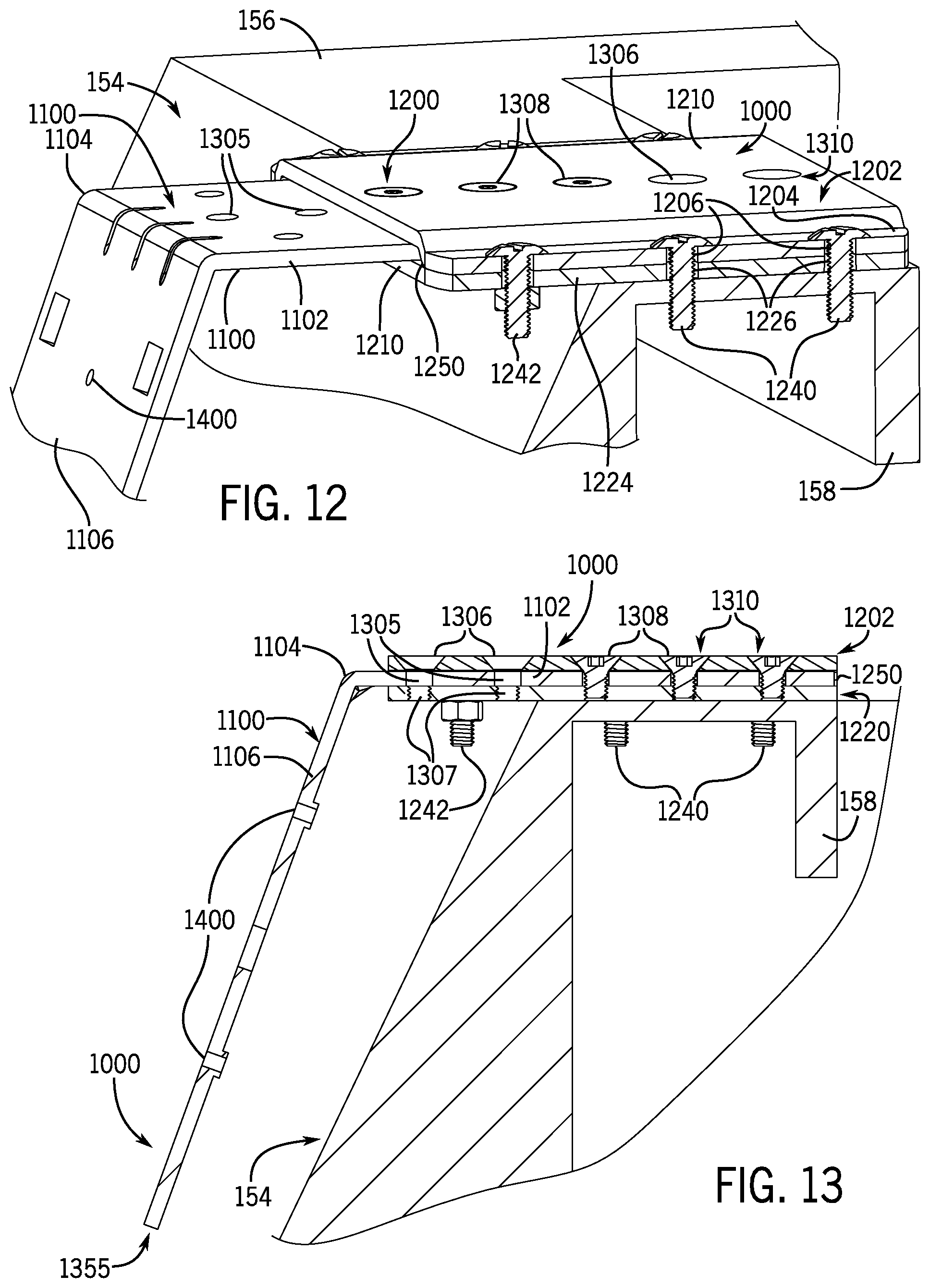 Patent US12319239 Figure 9 – Mounting system for securing items to vehicle