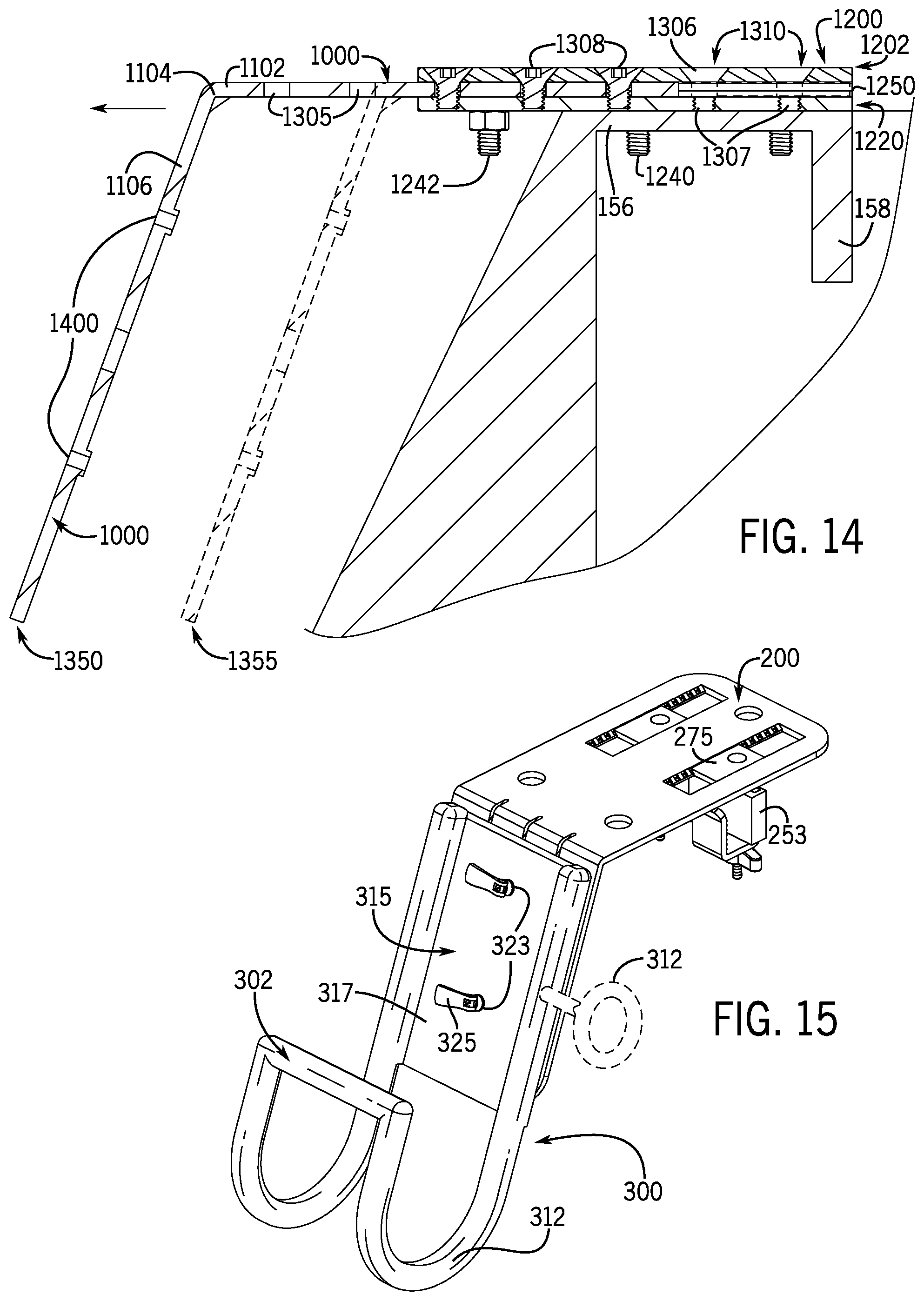 Patent US12319239 Figure 10 – Mounting system for securing items to vehicle