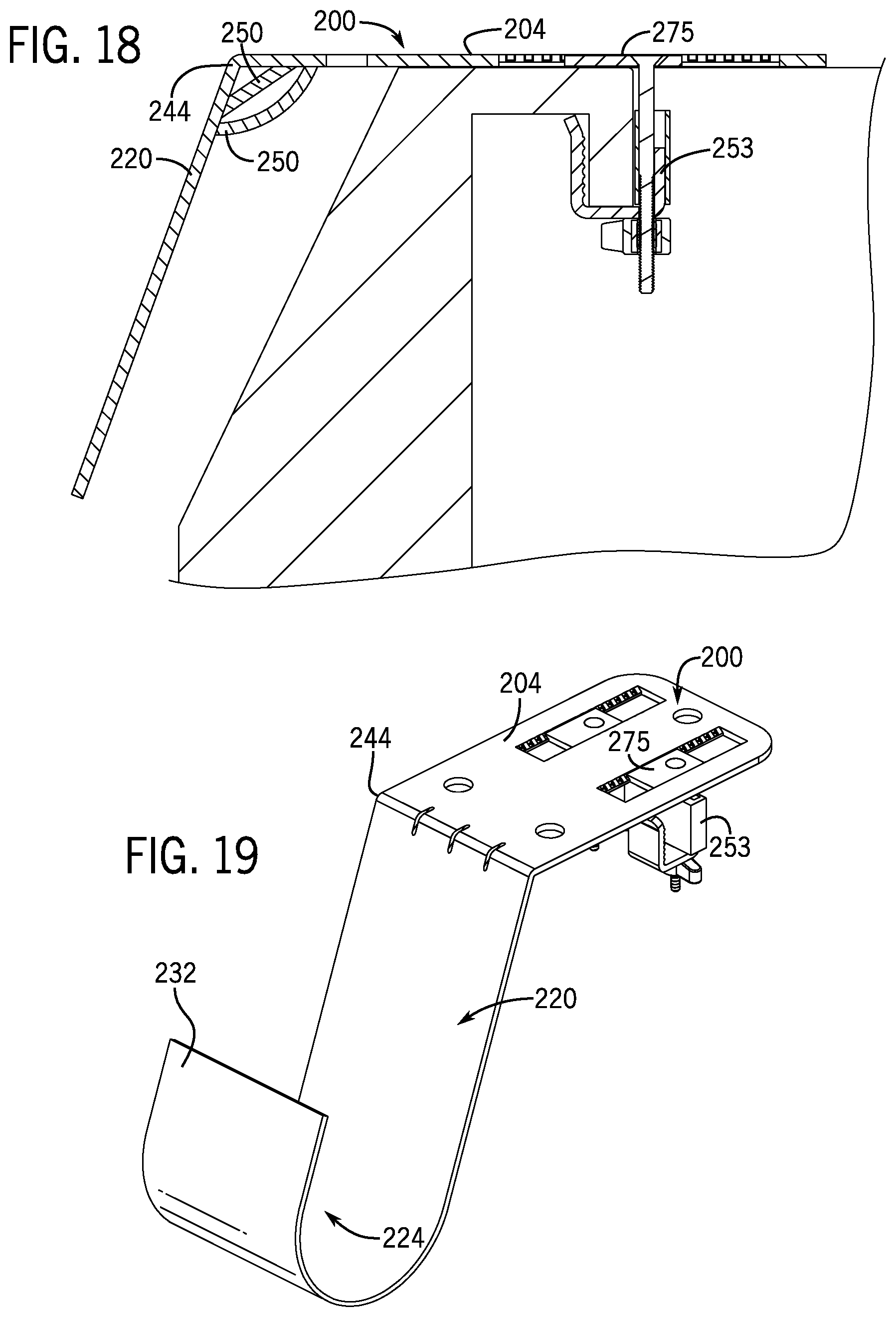 Patent US12319239 Figure 12 – Mounting system for securing items to vehicle