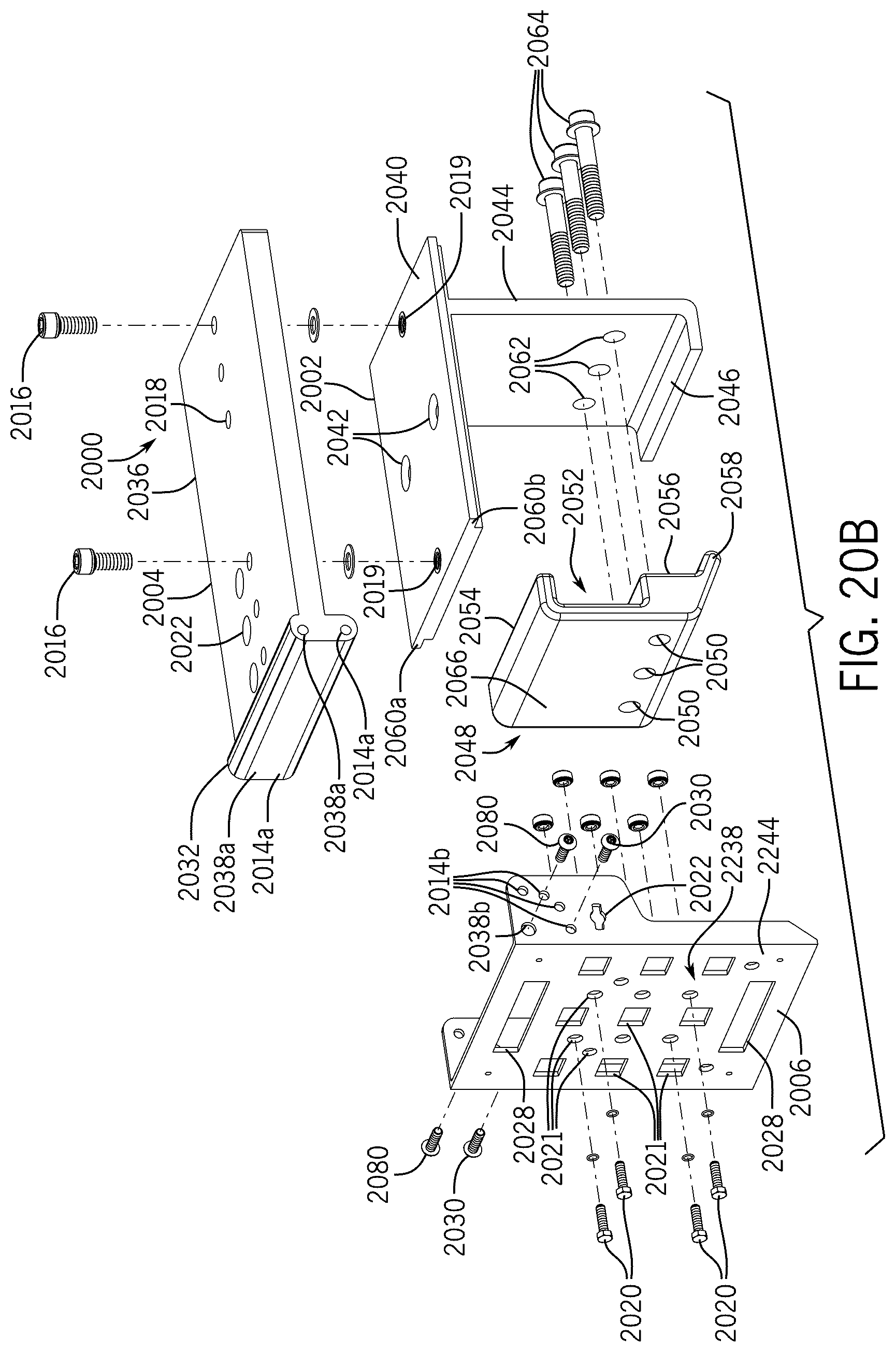 Patent US12319239 Figure 14 – Mounting system for securing items to vehicle