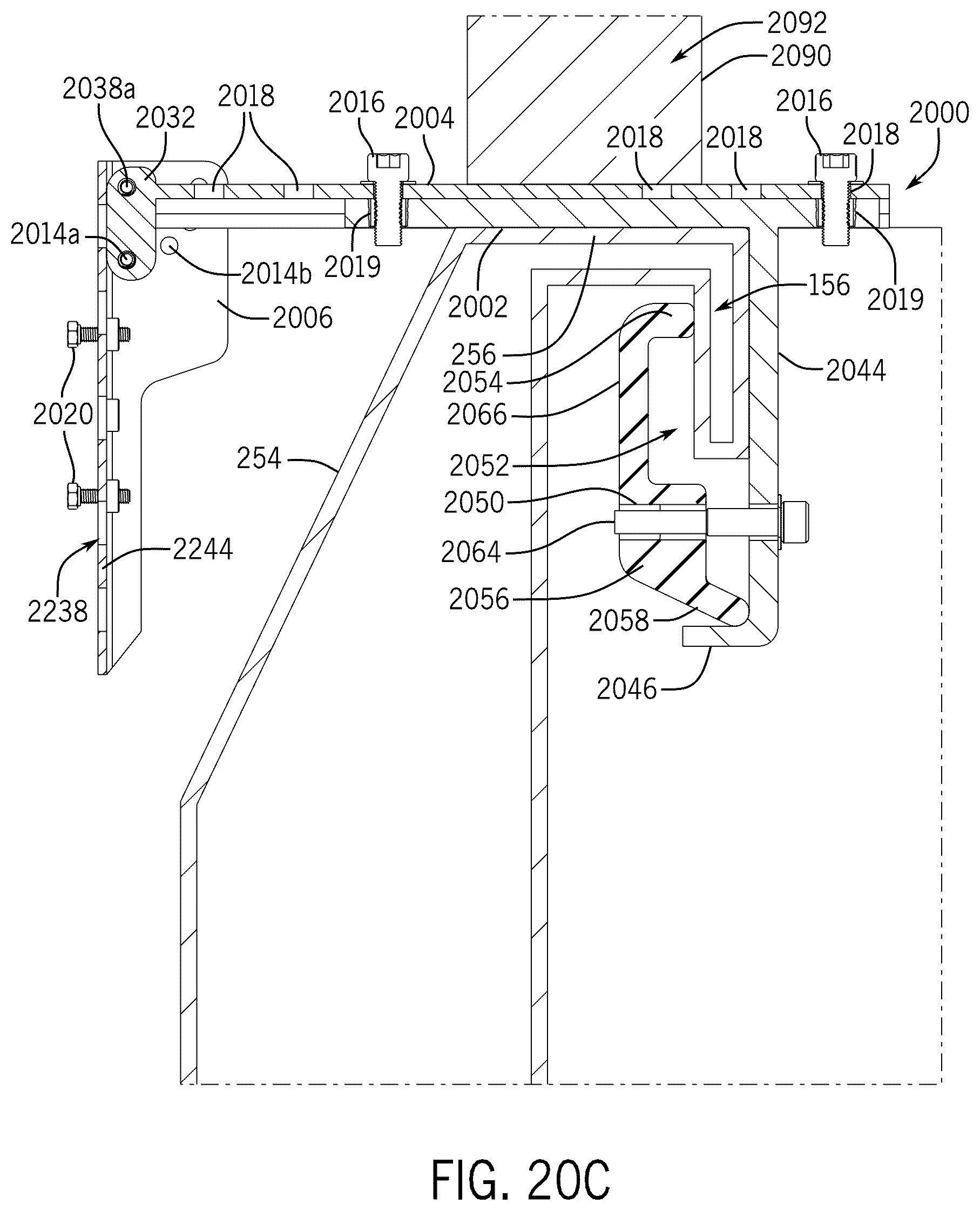 Patent US12319239 Figure 15 – Mounting system for securing items to vehicle