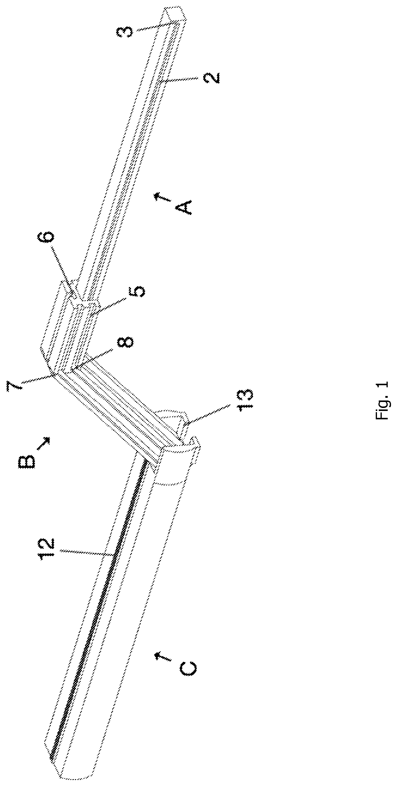 Patent US12319240 — Movable transversal roof rack — Figure 1