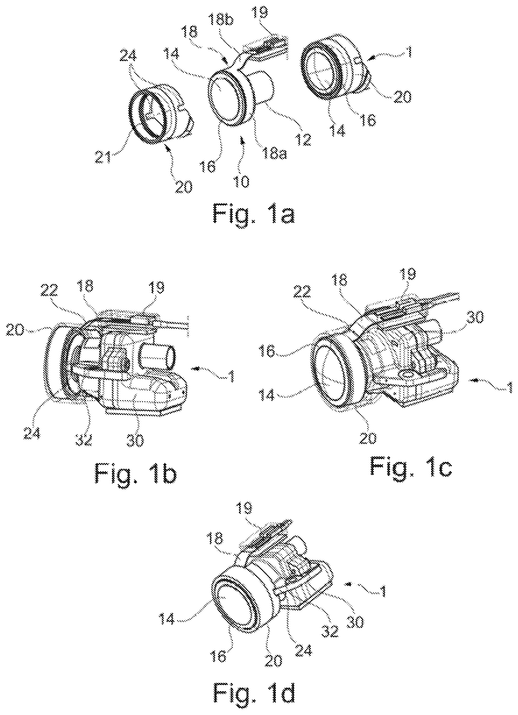 Patent US12319243 Figure 1 – Heating device, camera system, external rear view device, motor vehicle and heating method